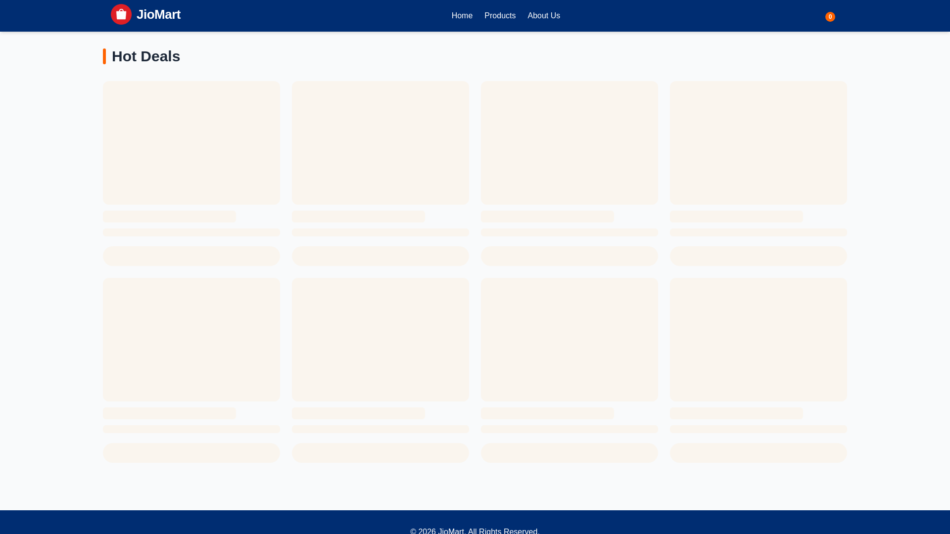 website screenshot of https://jiomart-shopping.uk