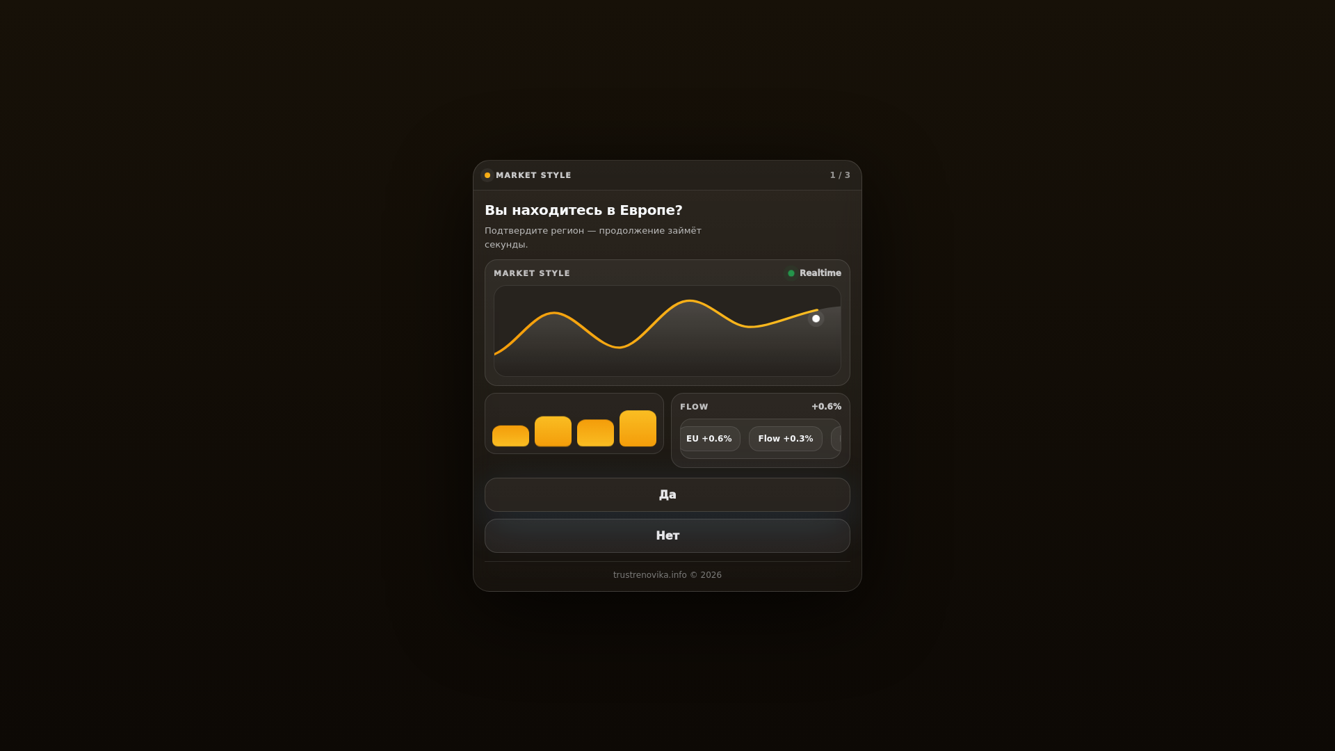 website screenshot of https://trustrenovika.info/