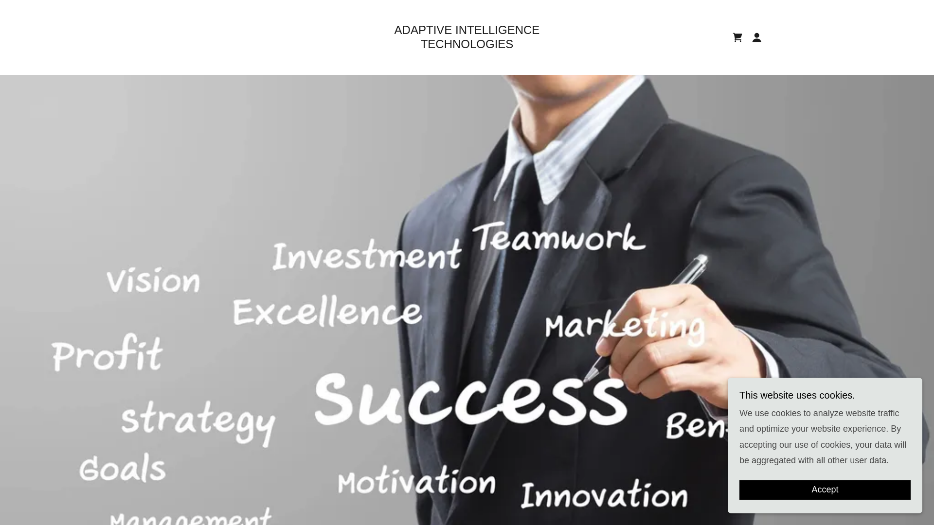 website screenshot of https://adaptivetechnologies.info/