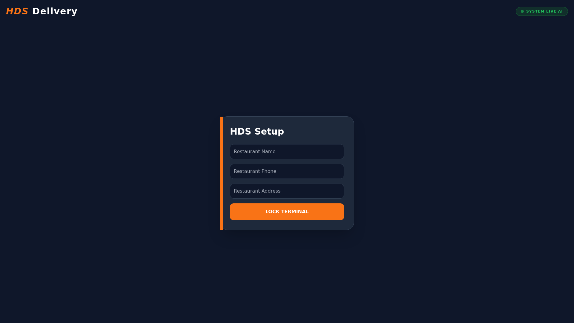 website screenshot of https://hds-delivery.pages.dev/