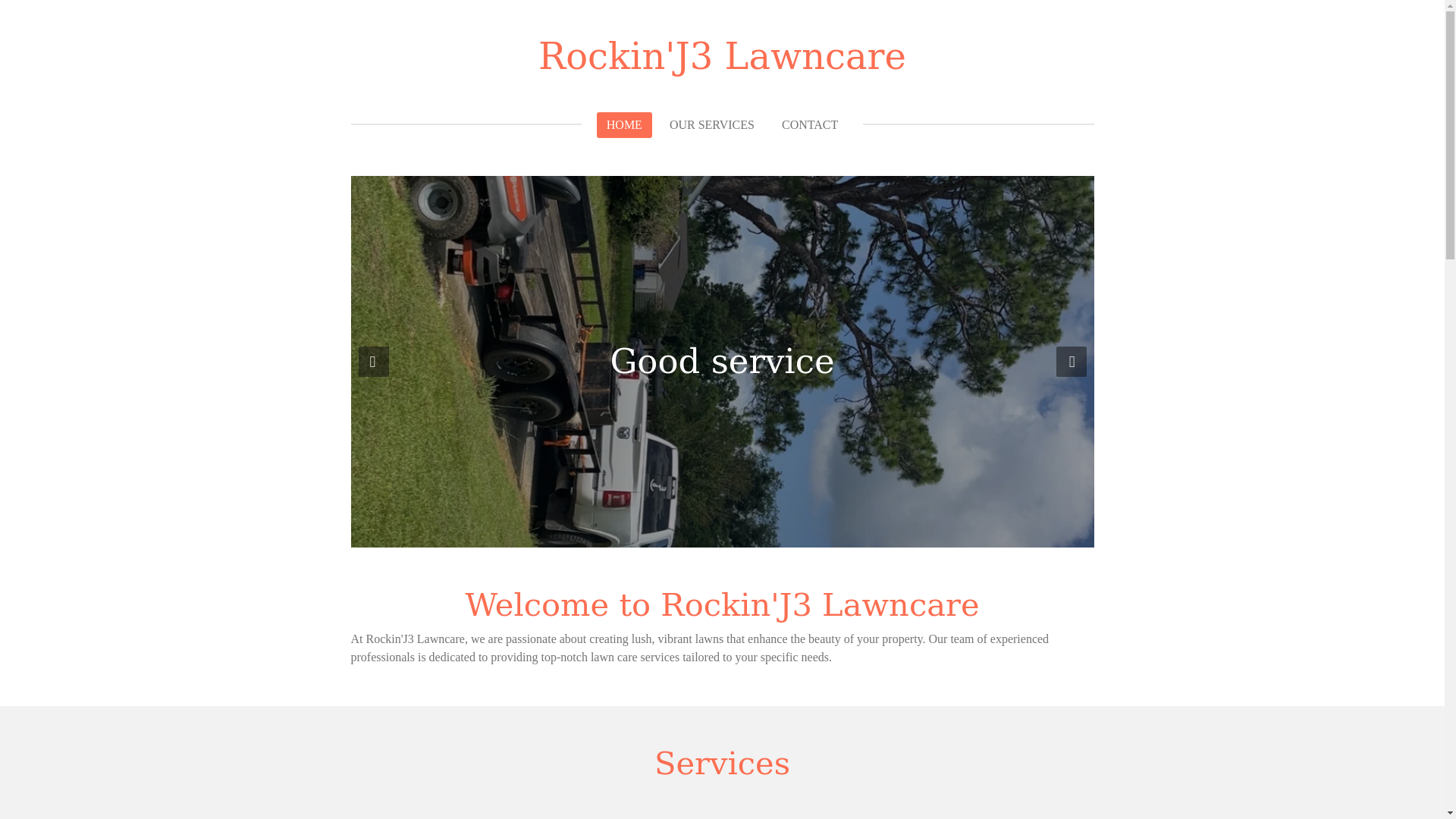 website screenshot of https://rockinj3lawncare.com/