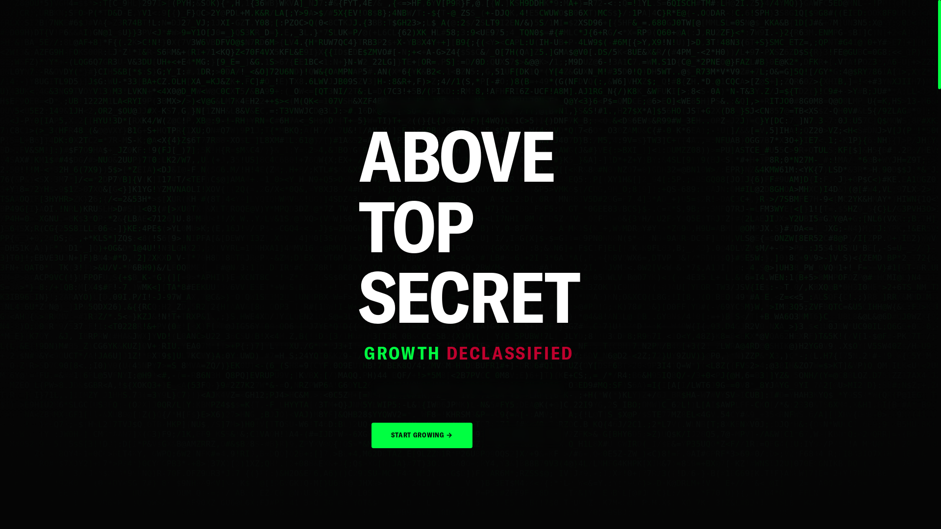 website screenshot of https://abovetopsecret.io/
