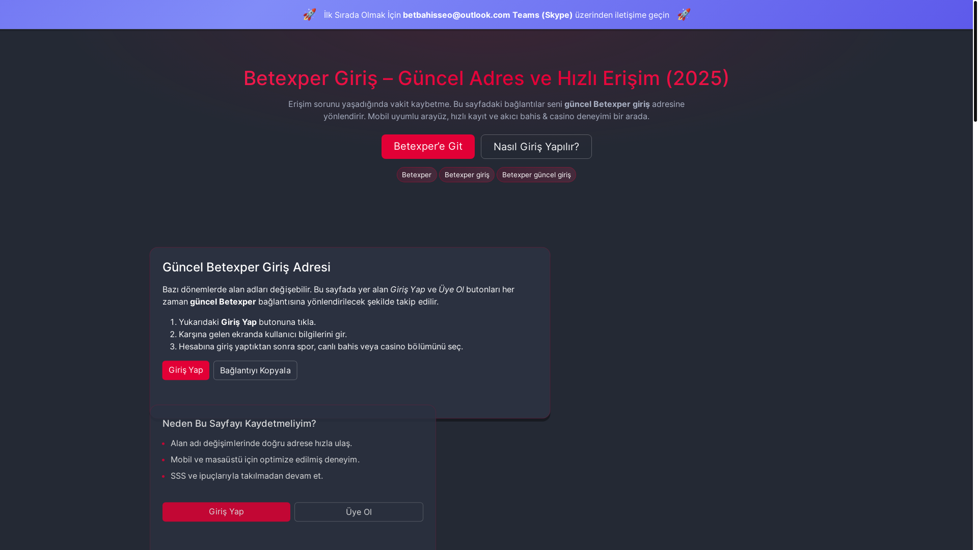 website screenshot of https://yeni-betexper-gungir2025-info.pages.dev/
