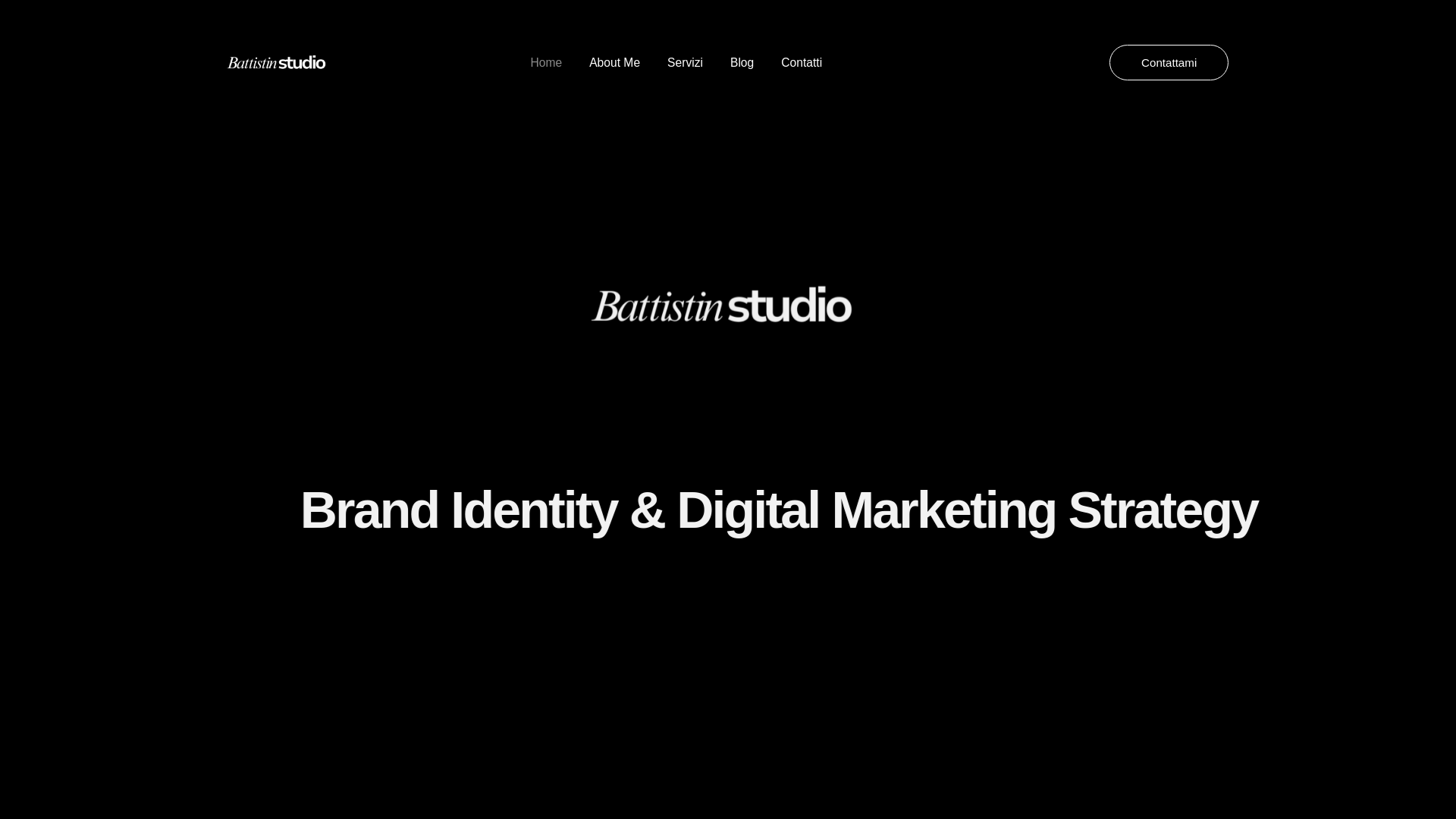 website screenshot of https://battistinstudio.com/