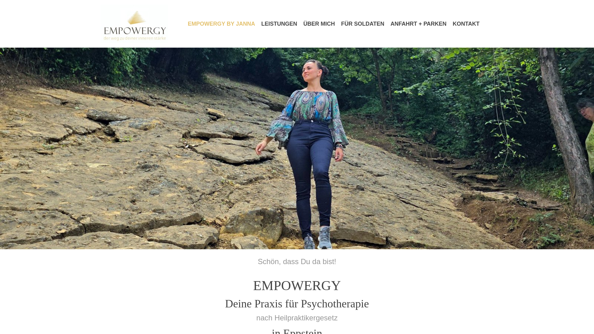 website screenshot of https://empowergy-by-janna.com/