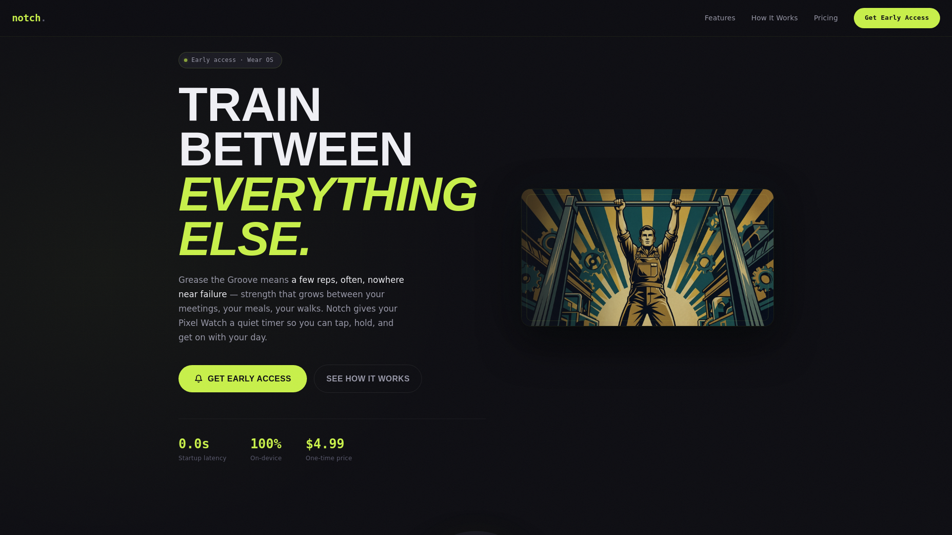 website screenshot of https://notch-landing.pages.dev/
