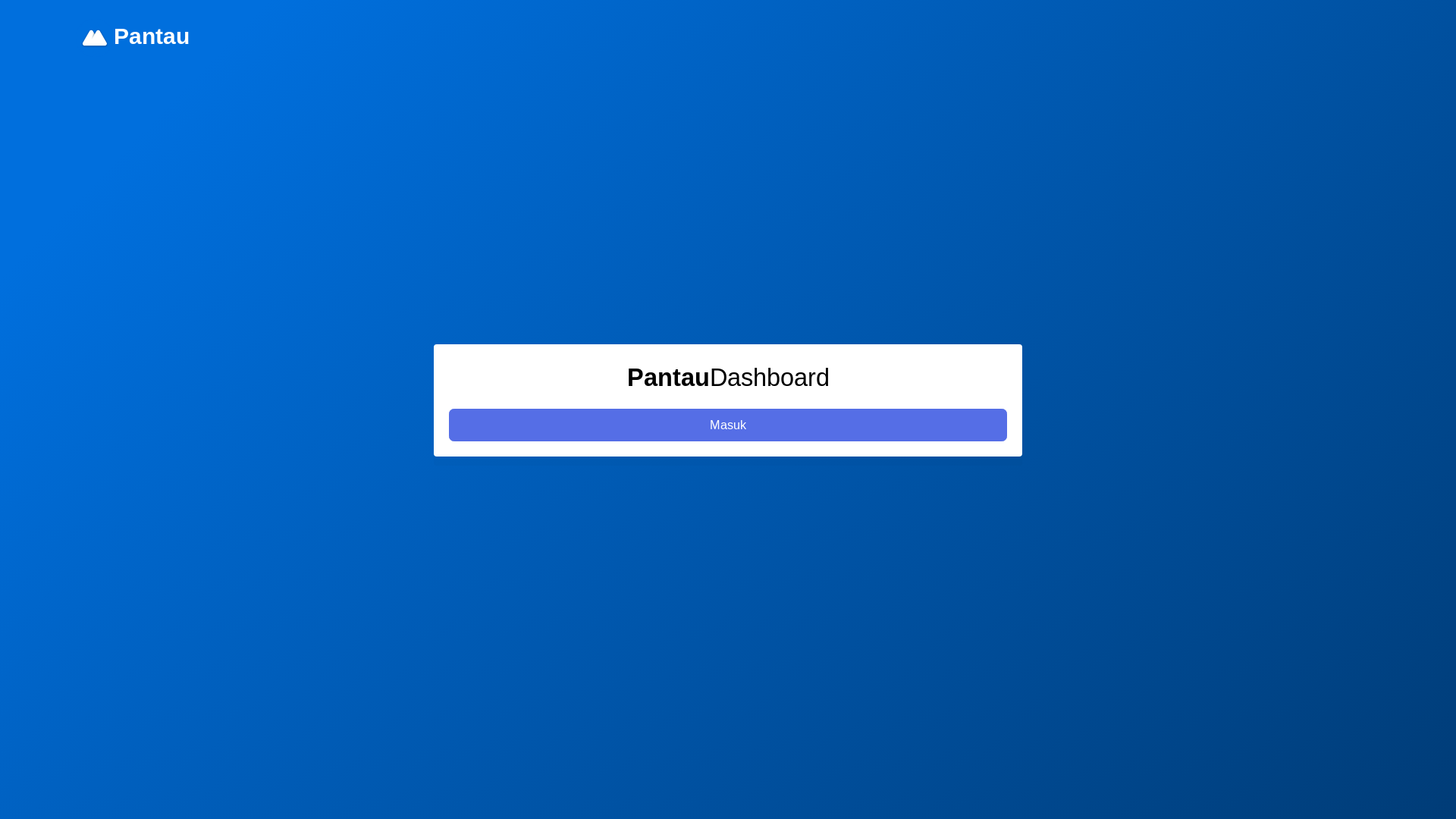 website screenshot of https://pantau-dashboard.pages.dev/