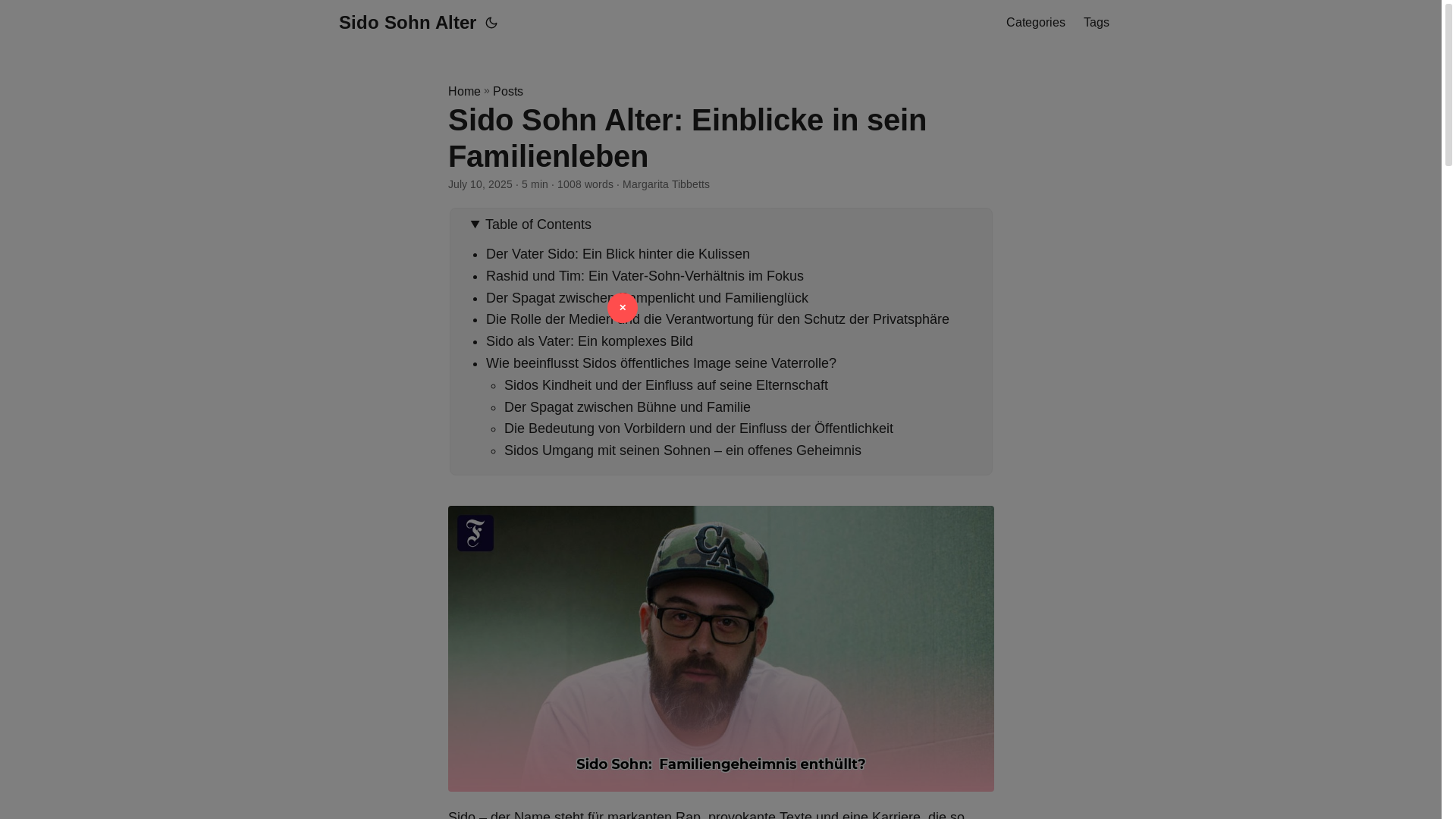 website screenshot of https://sido-sohn-alter.pages.dev/