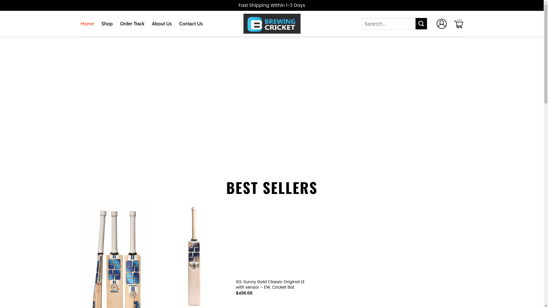 website screenshot of https://elitebrewingcricket.shop/