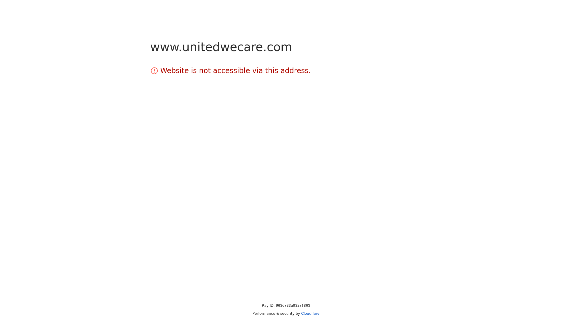 website screenshot of https://unitedwecare.cc/