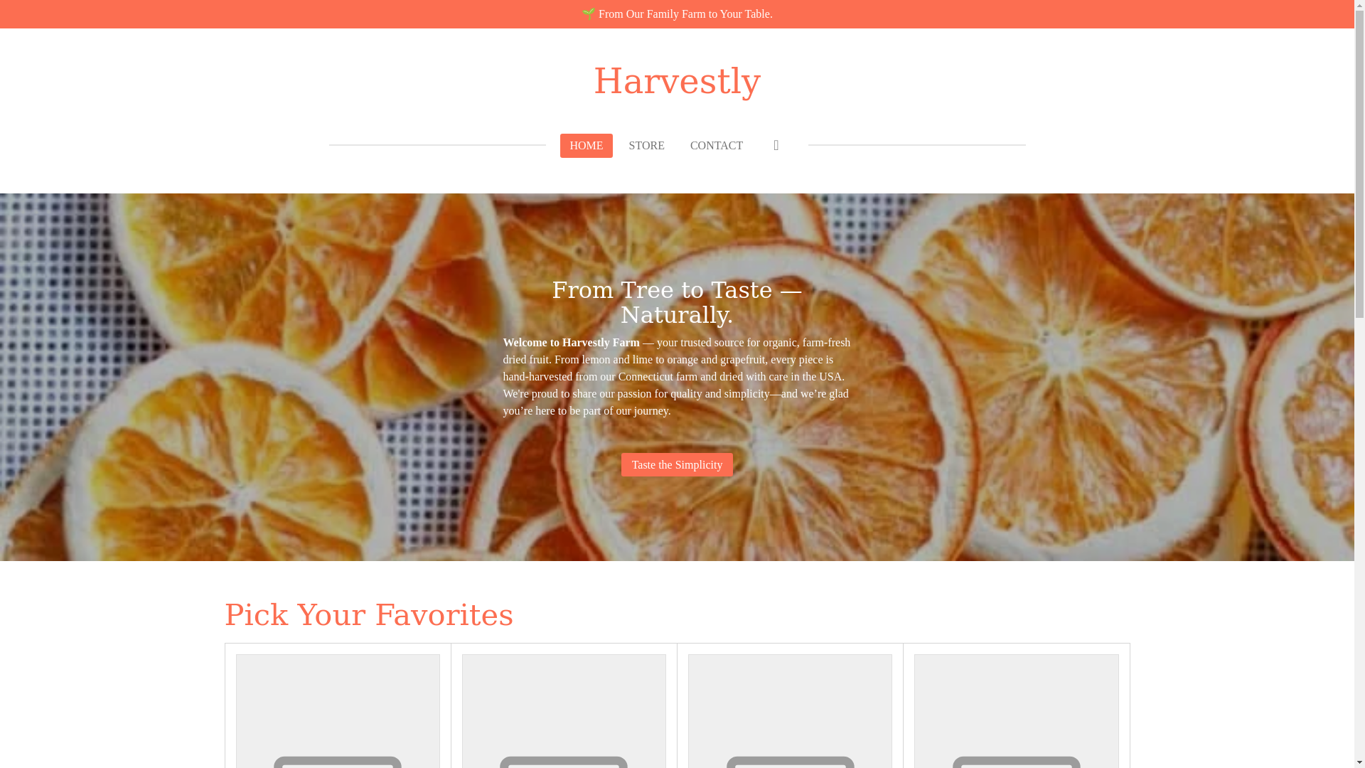 website screenshot of https://goharvestly.com/