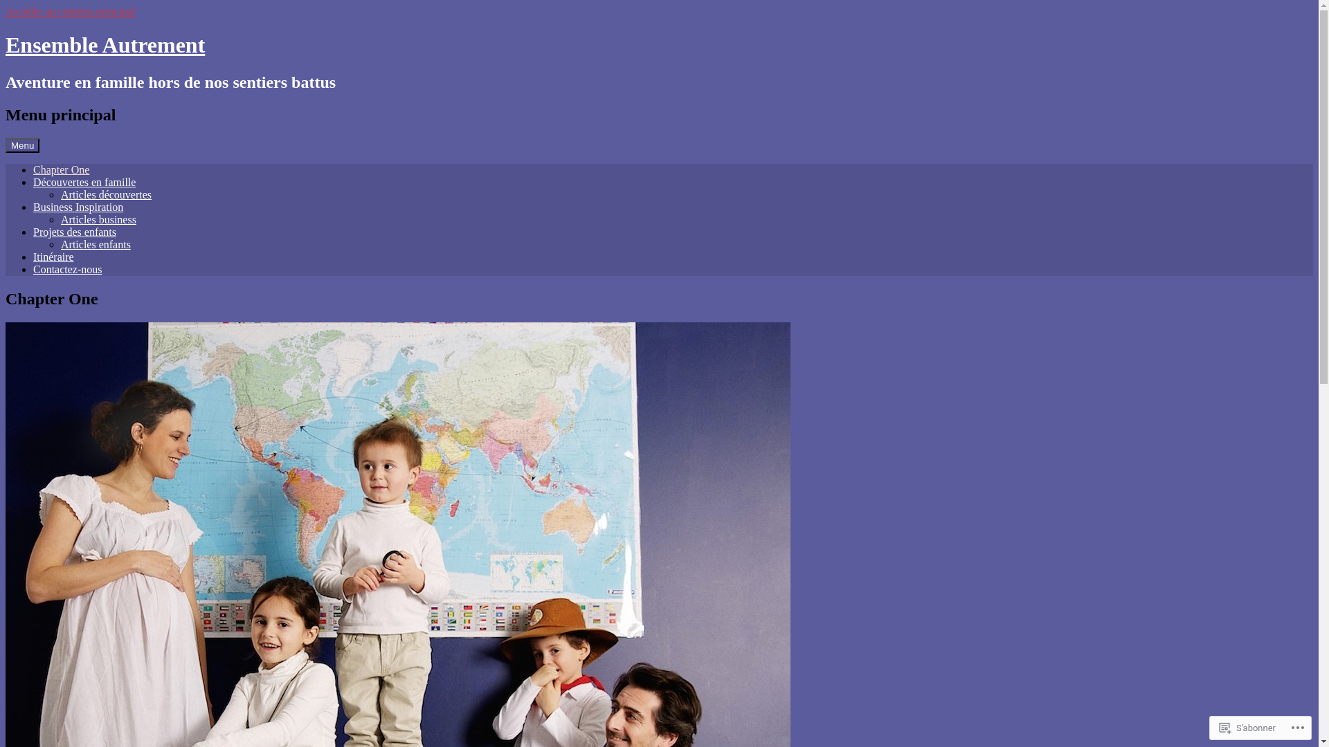 website screenshot of https://ensembleautrement.blog/