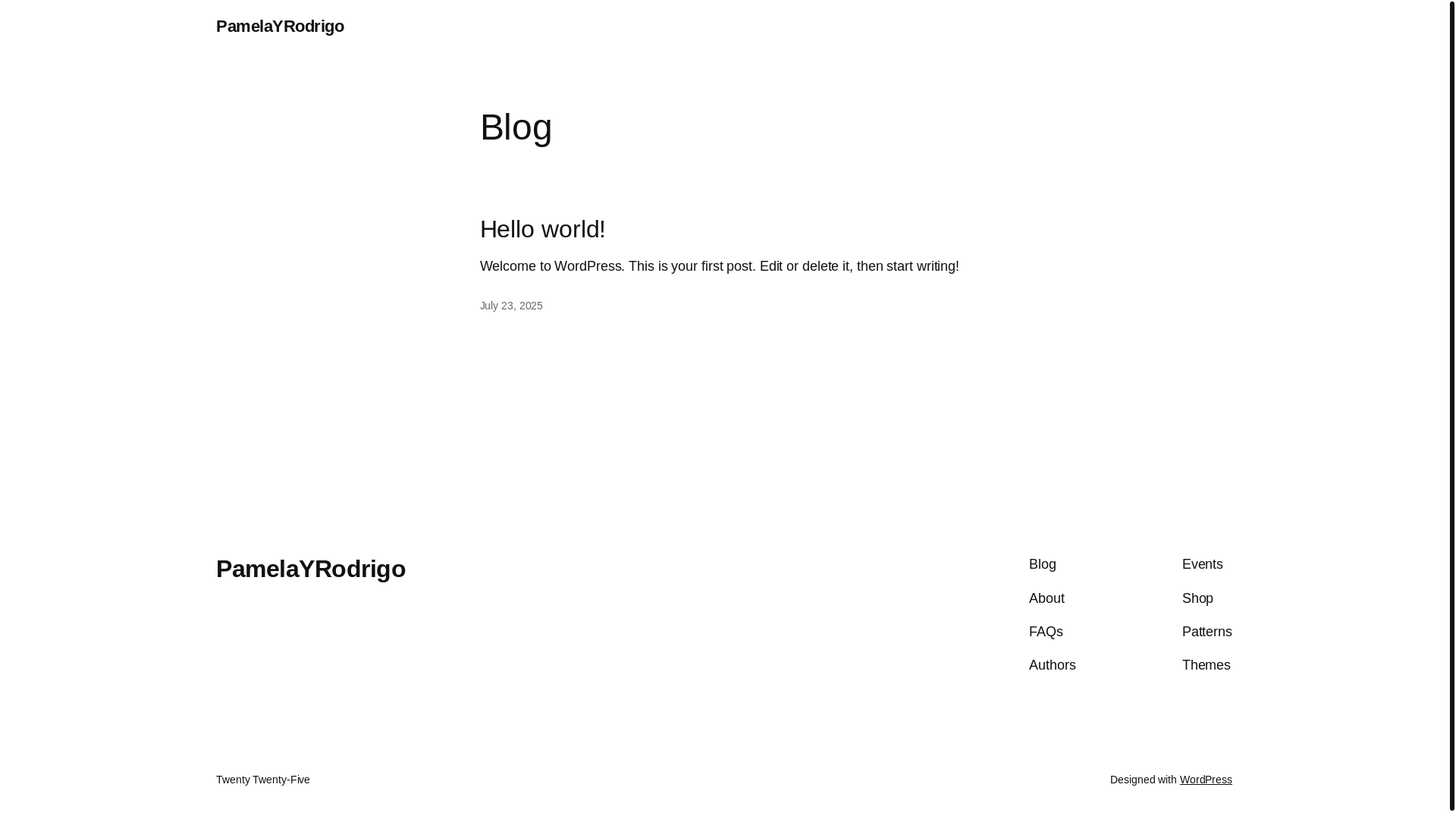 website screenshot of https://pamelayrodrigo.com.mx/