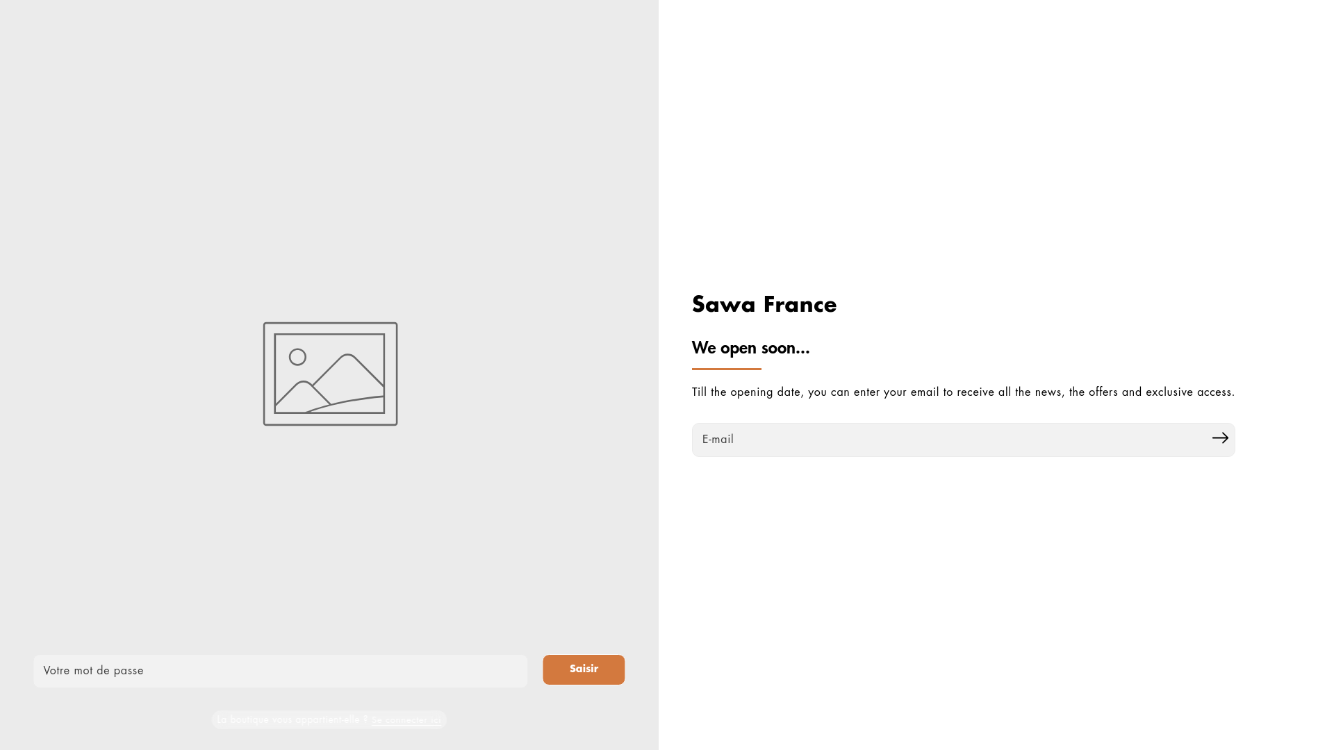 website screenshot of https://sawafrance.com/