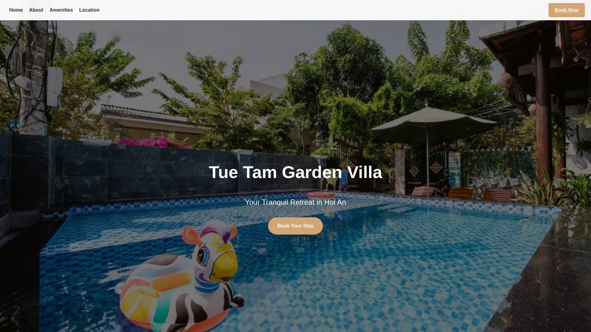 website screenshot of https://tuetamgardenvilla.top/