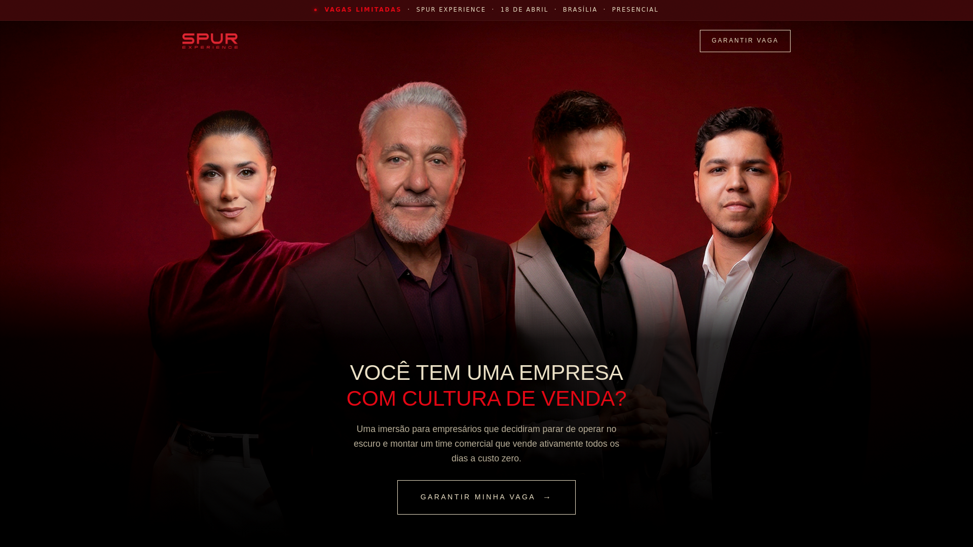 website screenshot of https://ecossistemaspur.com