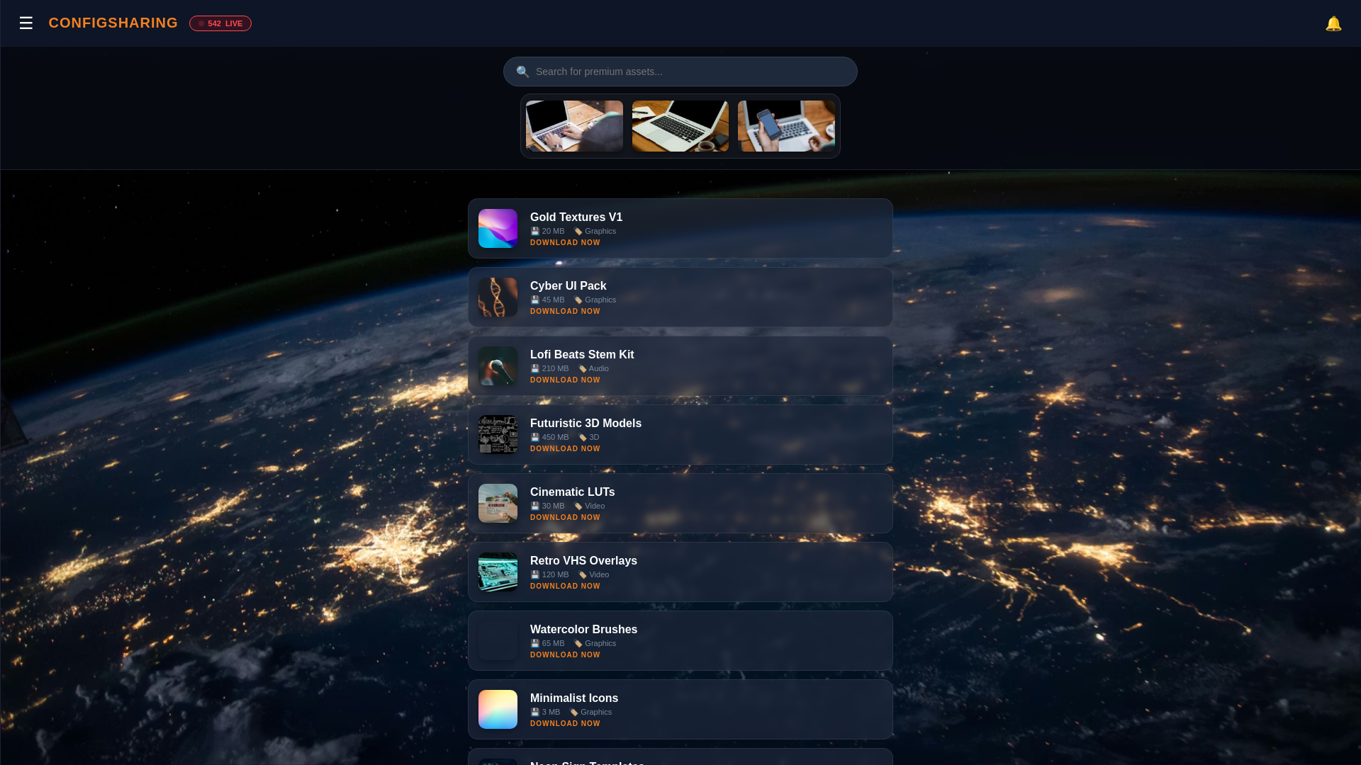 website screenshot of https://configsharing2026.pages.dev/
