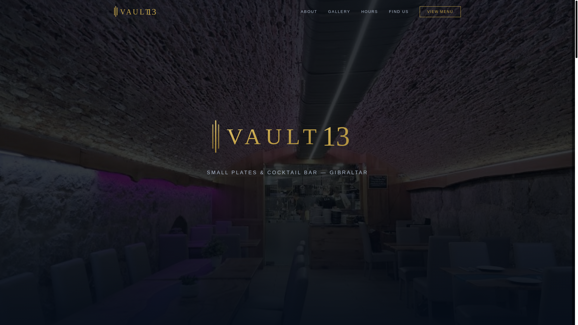 website screenshot of https://restaurants-vault13.pages.dev/