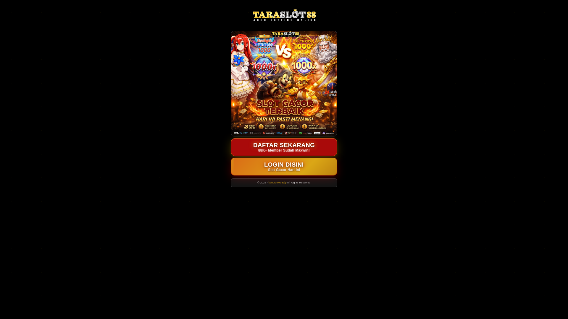 website screenshot of https://kangtotoko33jp.site