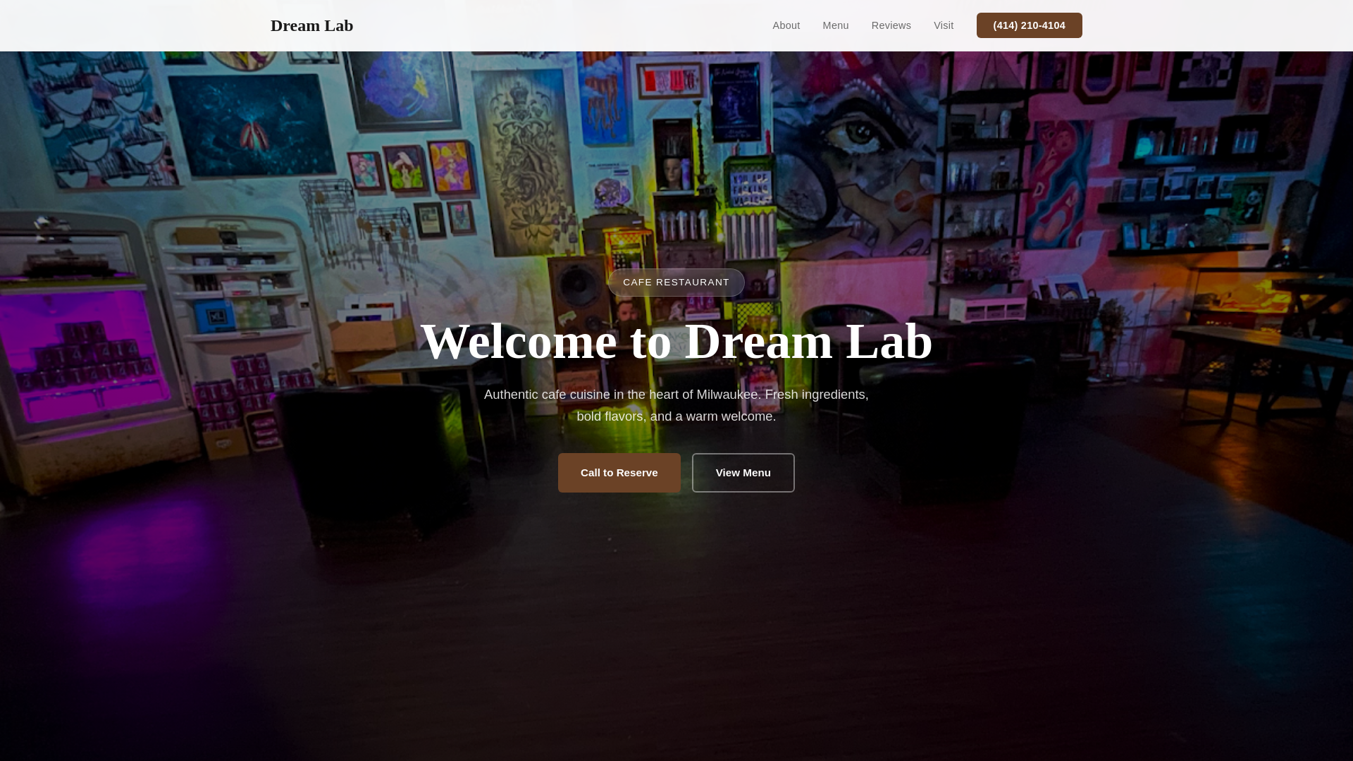 website screenshot of https://dream-lab.pages.dev/