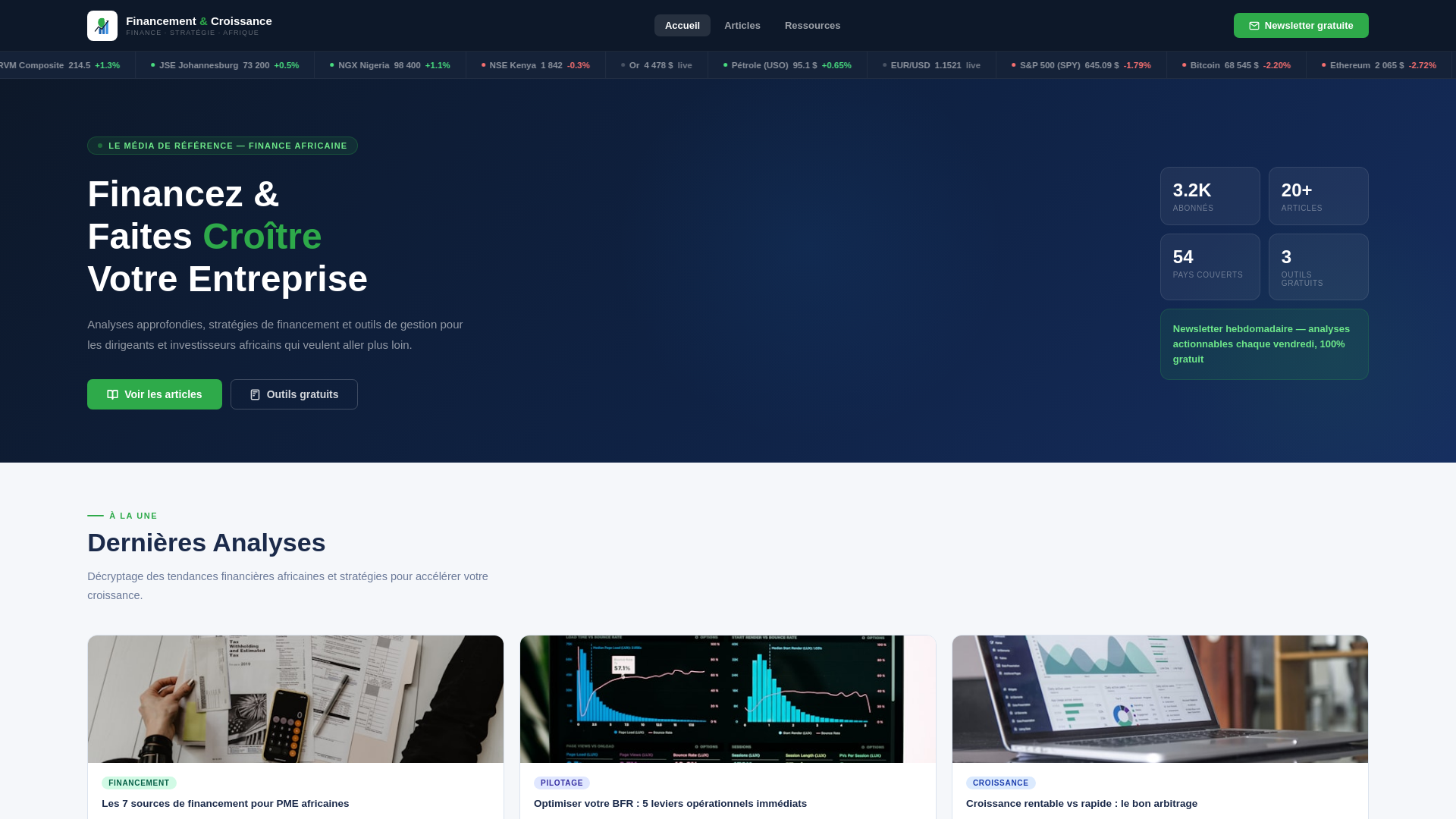website screenshot of https://financements-croissance.com/