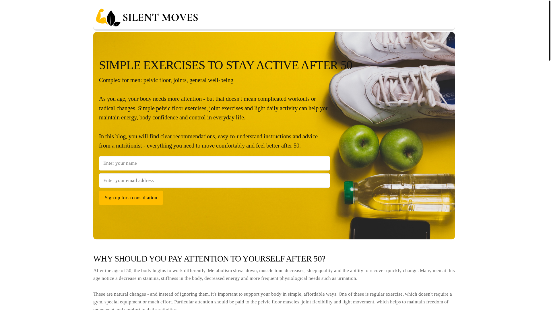 website screenshot of https://silentmovesa.info/