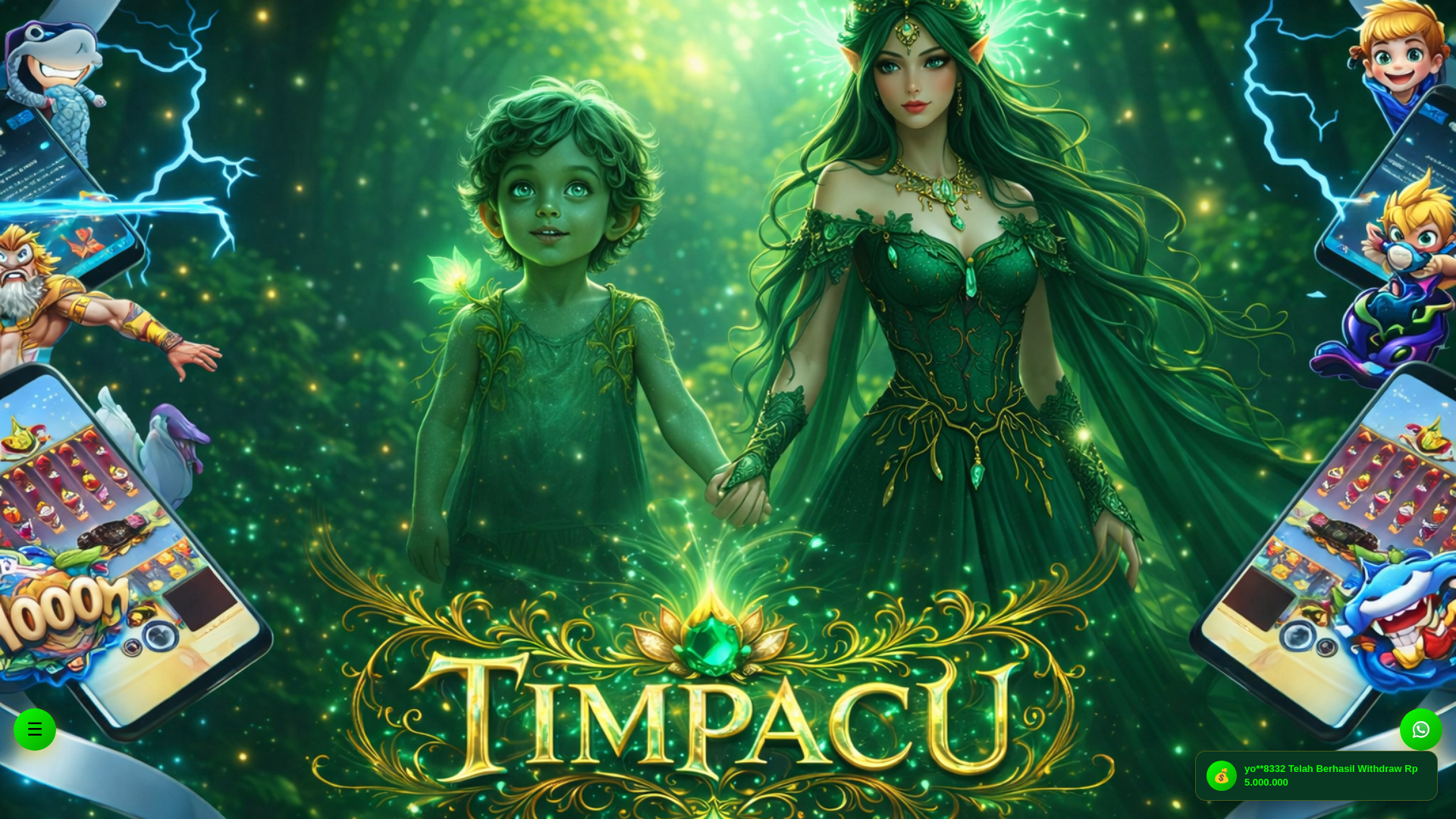 website screenshot of https://timpacu.shop/