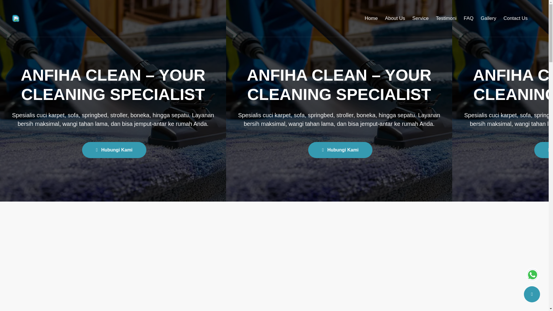 website screenshot of https://anfihaclean.com/
