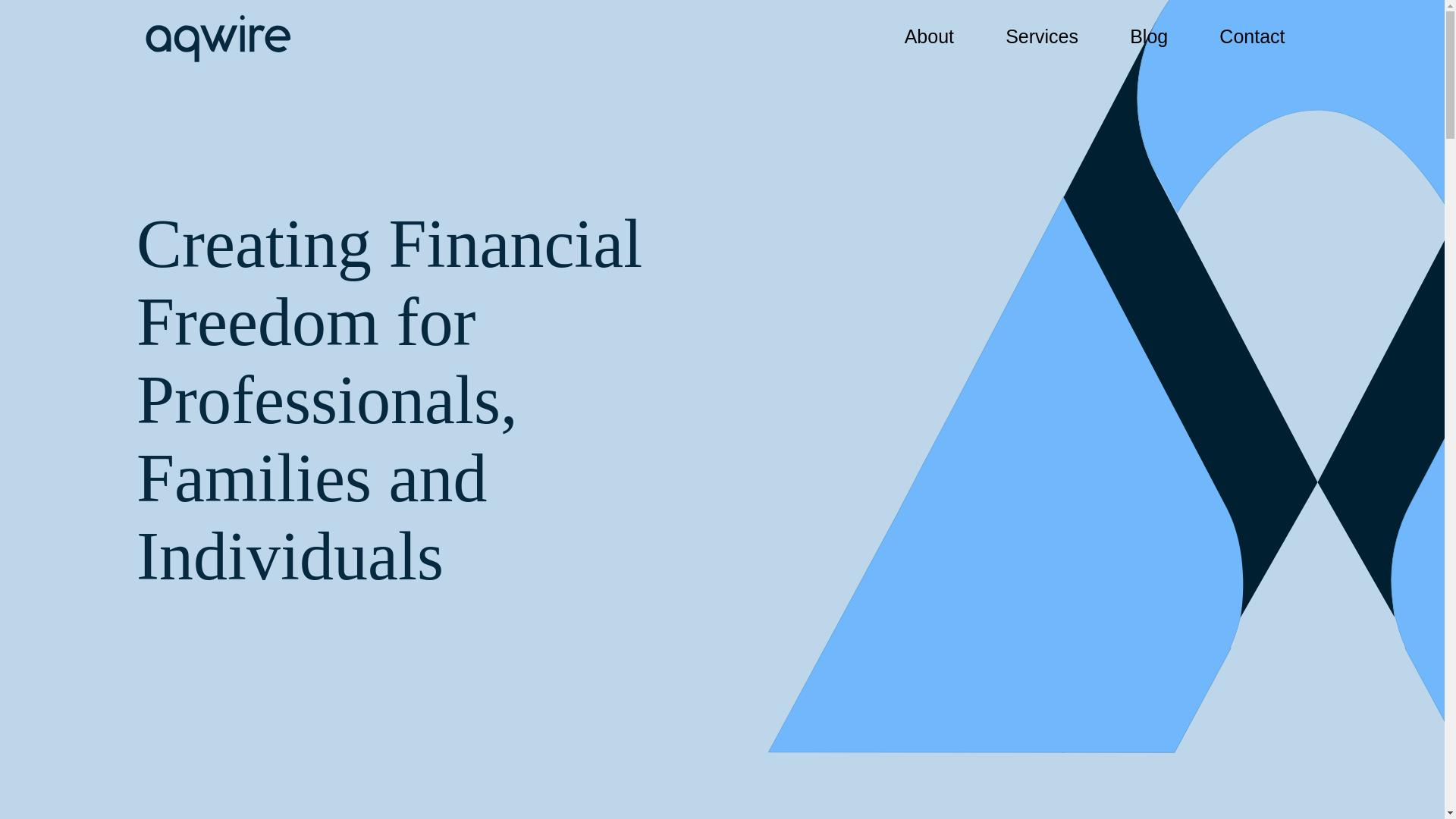 website screenshot of https://aqwirefinancial.online/