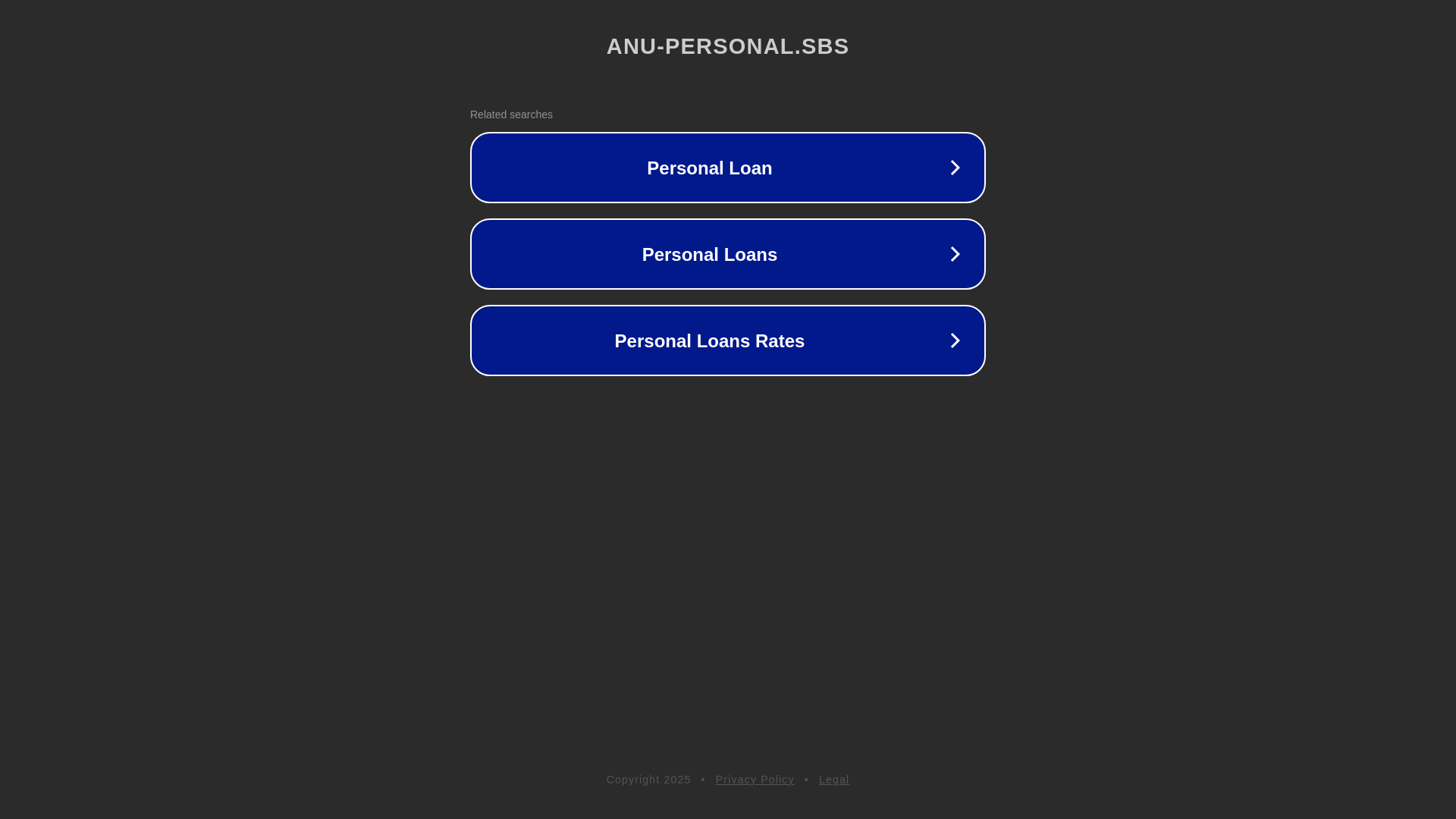 website screenshot of https://anu-personal.sbs/