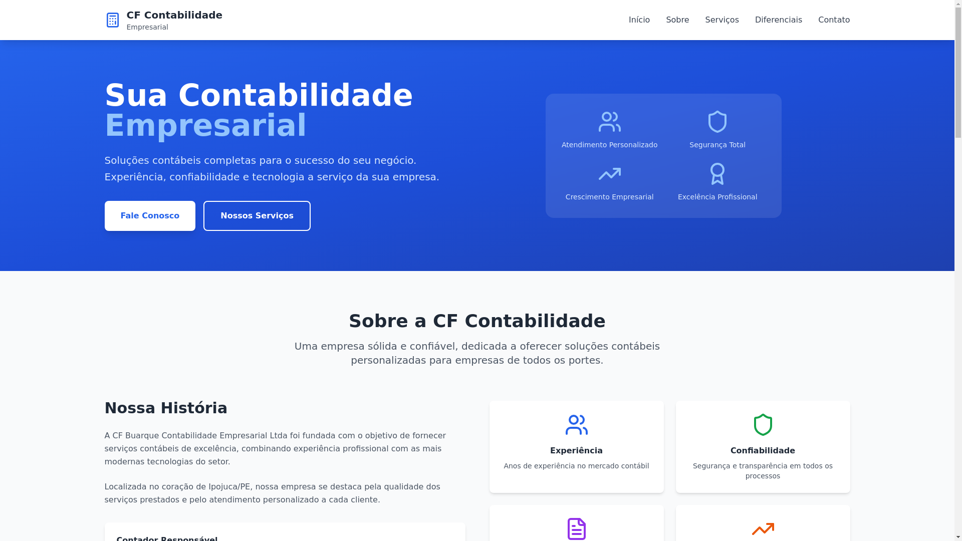 website screenshot of https://cfbuarquecontabilidadeempresarial.shop/