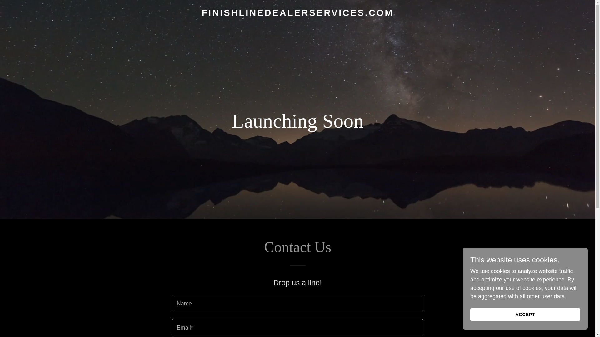 website screenshot of https://finishlinedealerservices.com/