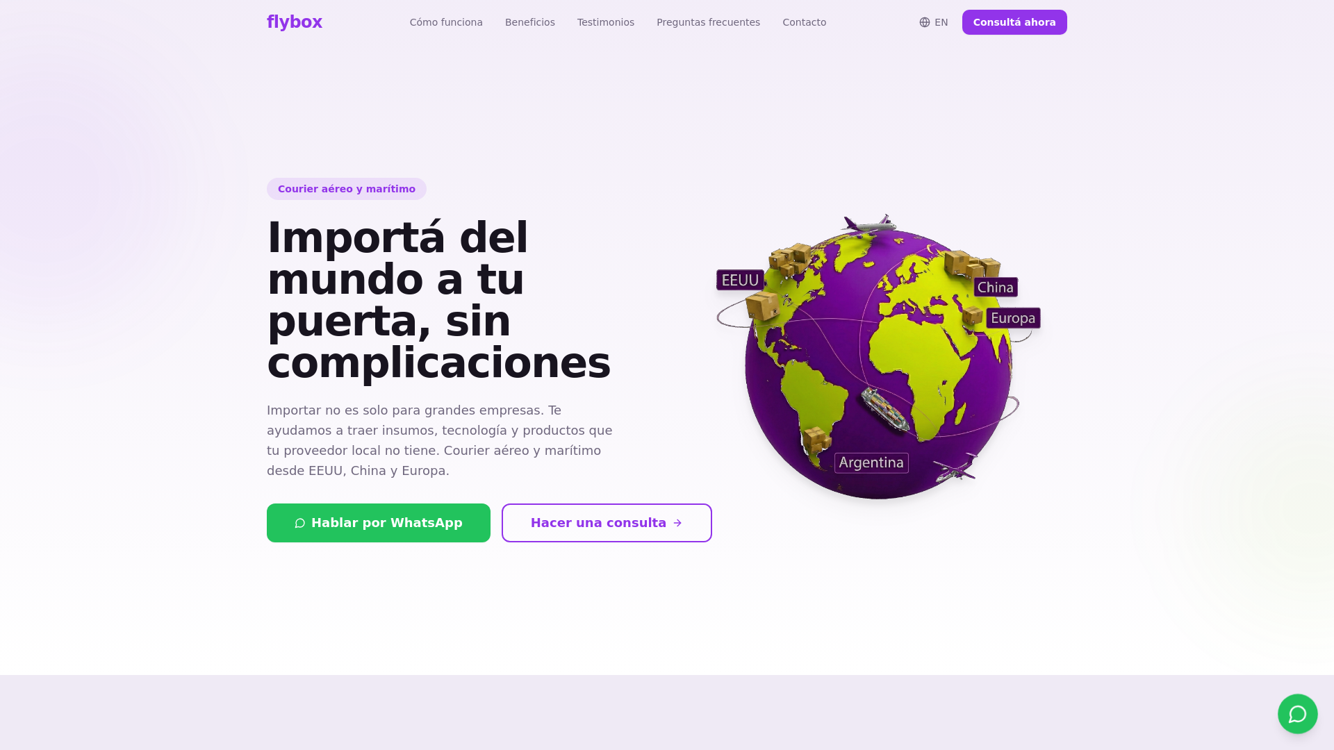 website screenshot of https://flyboxargentina.com.ar