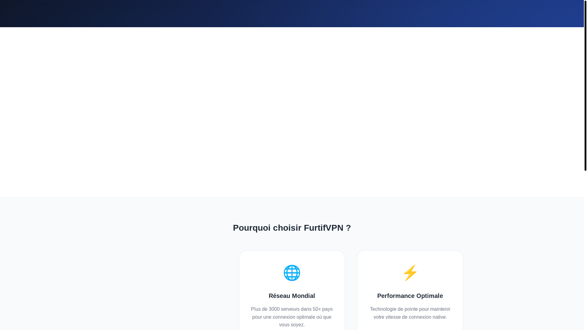 website screenshot of https://furtifvpn.cc/