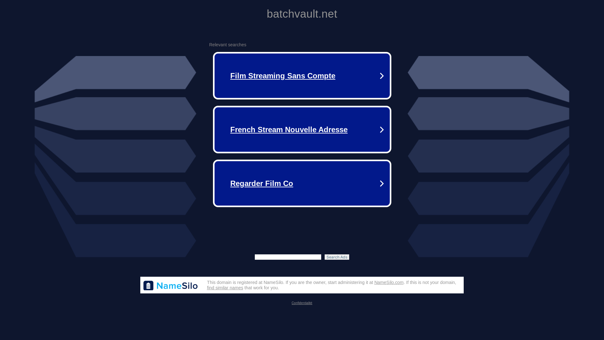 website screenshot of https://batchvault.net/