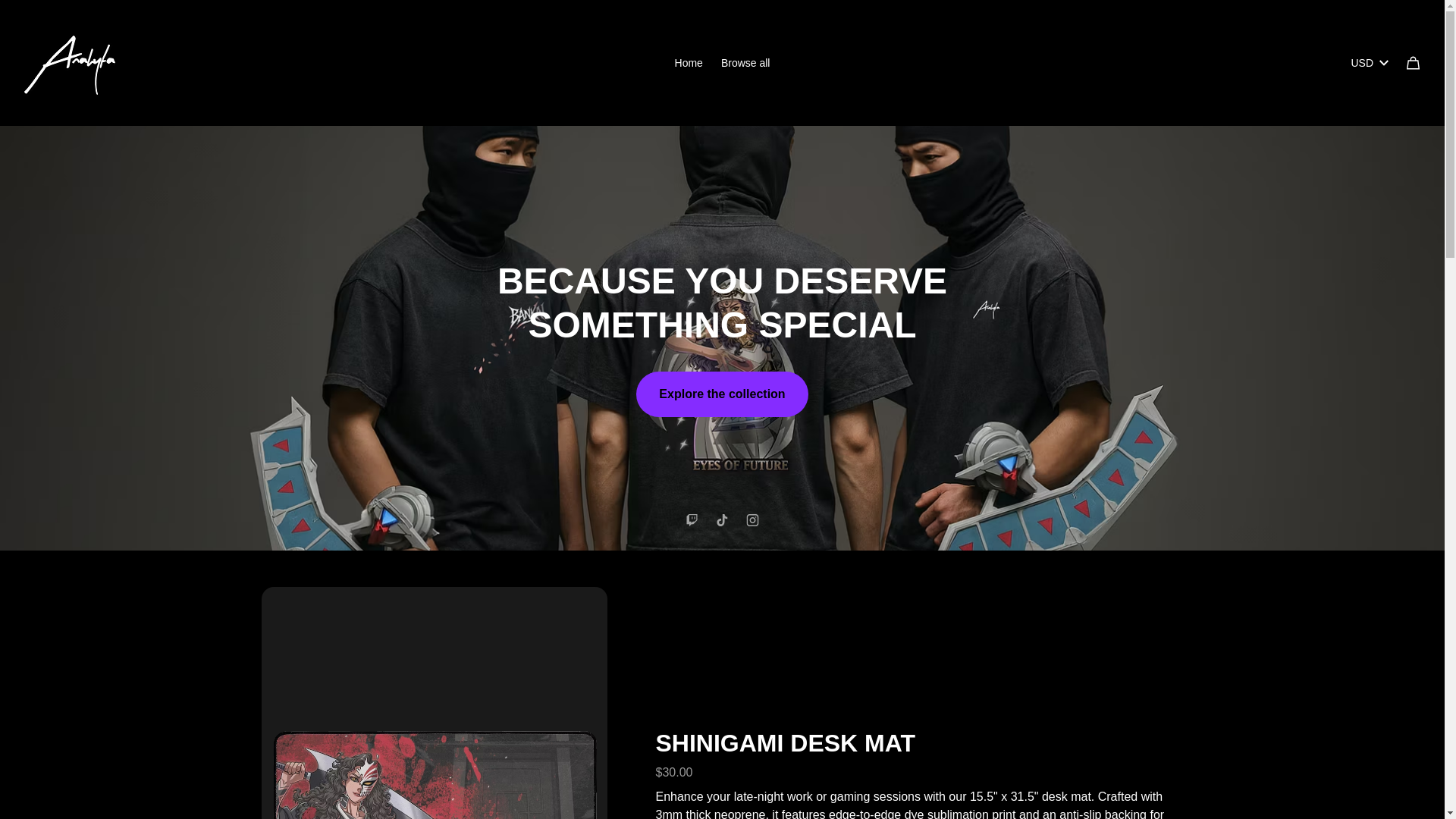 website screenshot of https://anahyta.de/