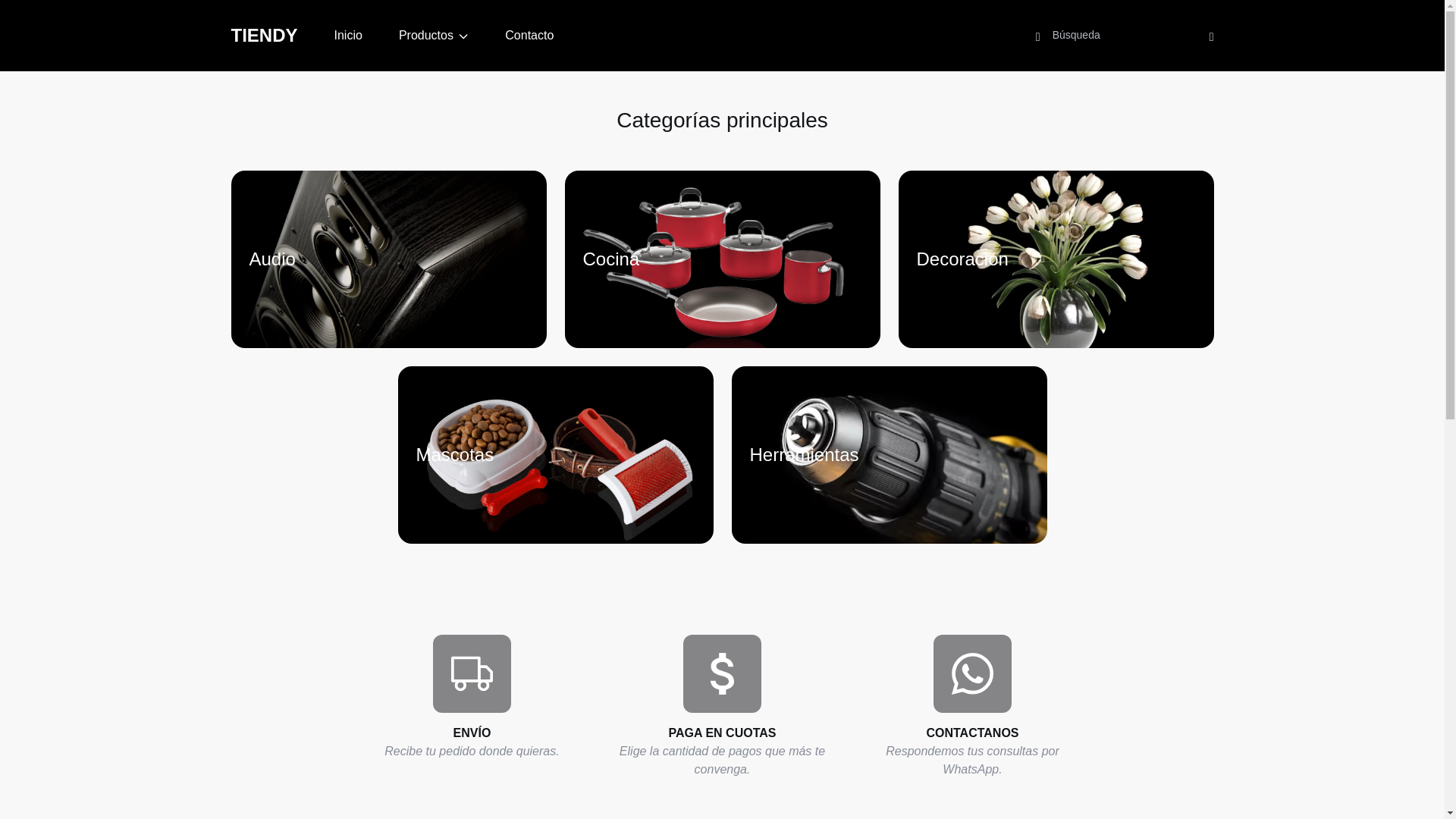 website screenshot of https://todomixstore.online/