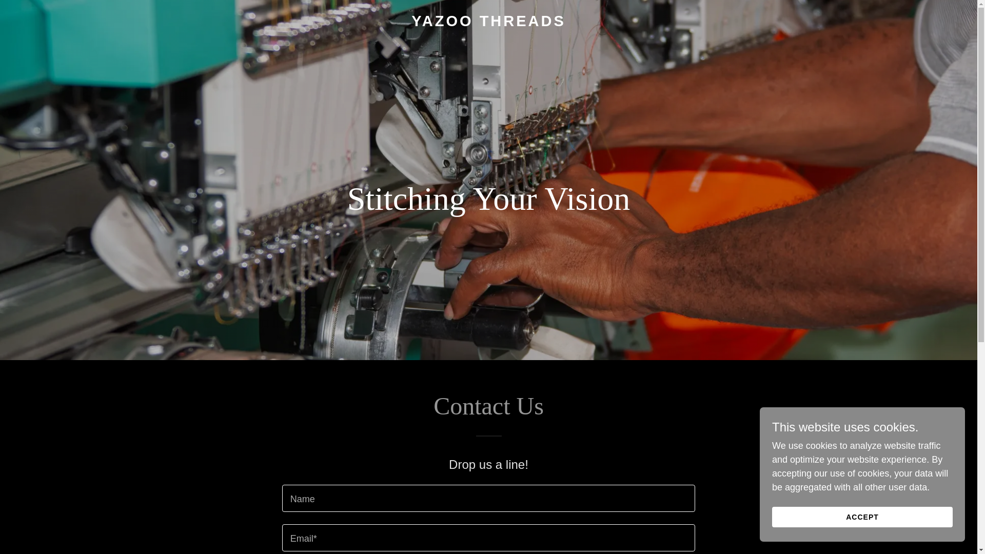 website screenshot of https://yazoothreads.com/