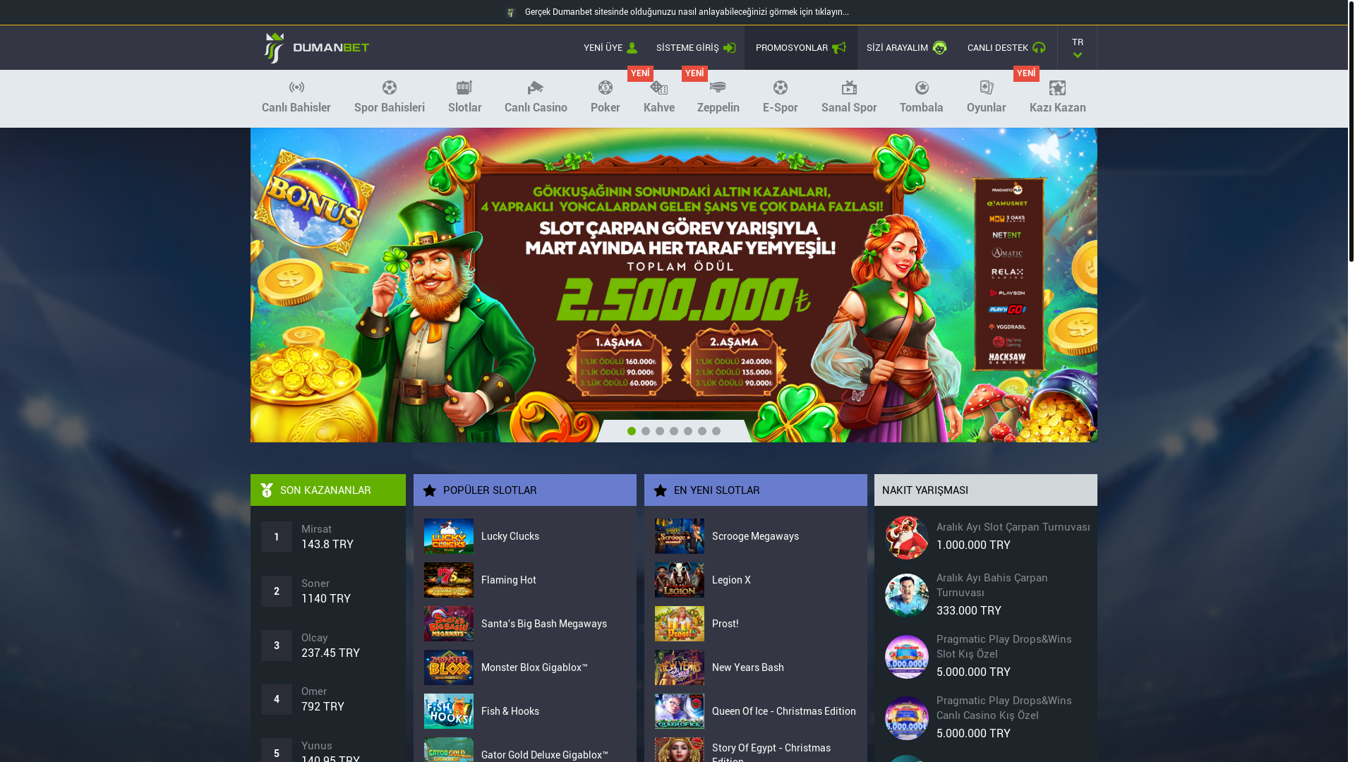 website screenshot of https://dumanbet-799.com/