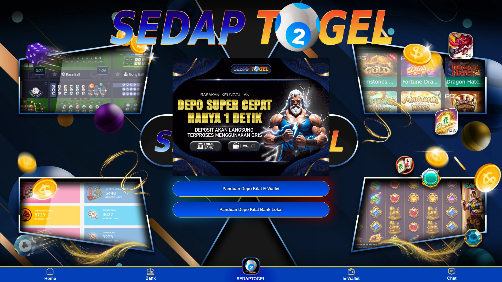 website screenshot of https://panduan-deposit-sedaptogel.pages.dev/