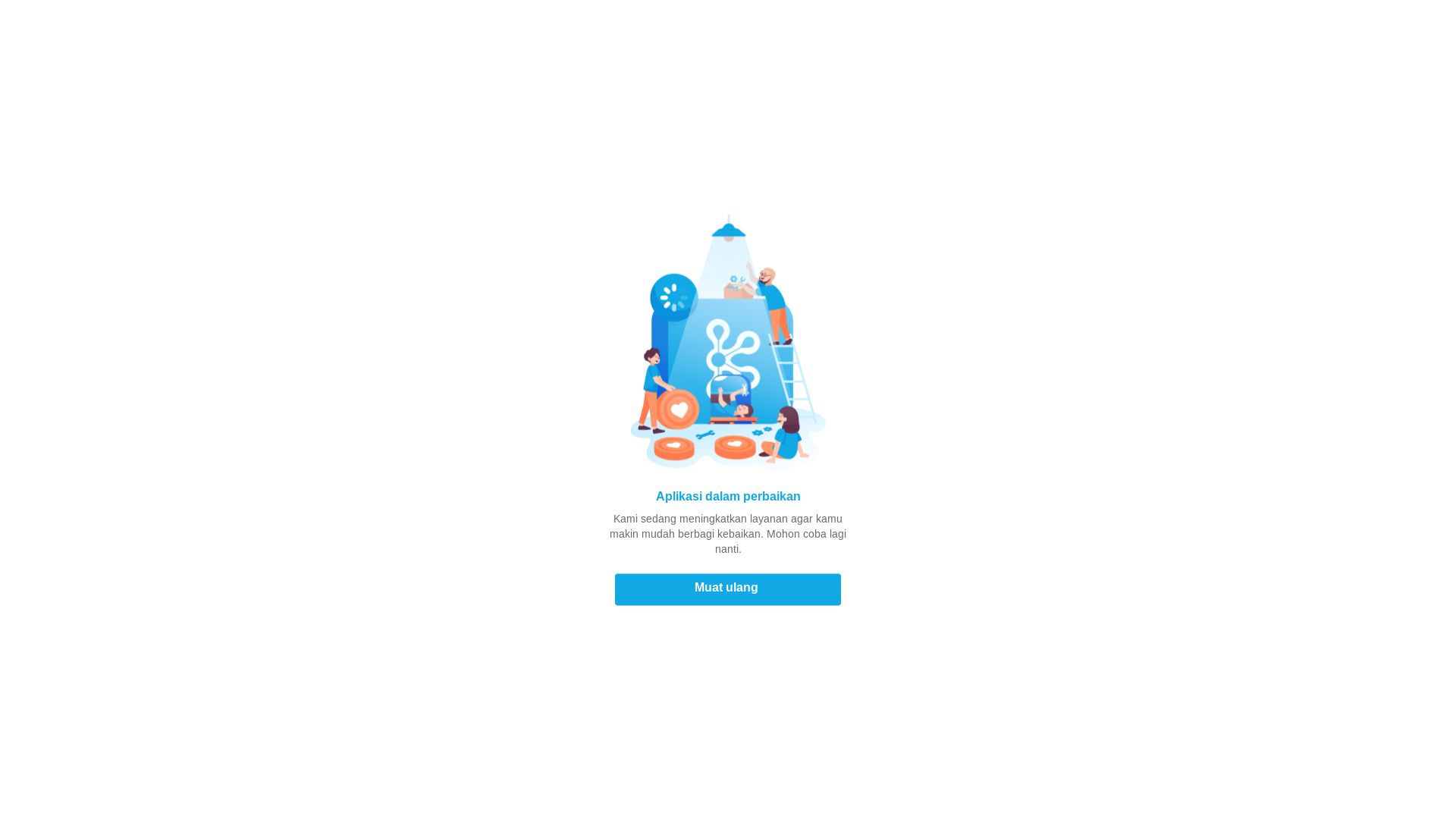 website screenshot of https://cloudflare-pages-maintenance-kitabisa-cc.pages.dev/