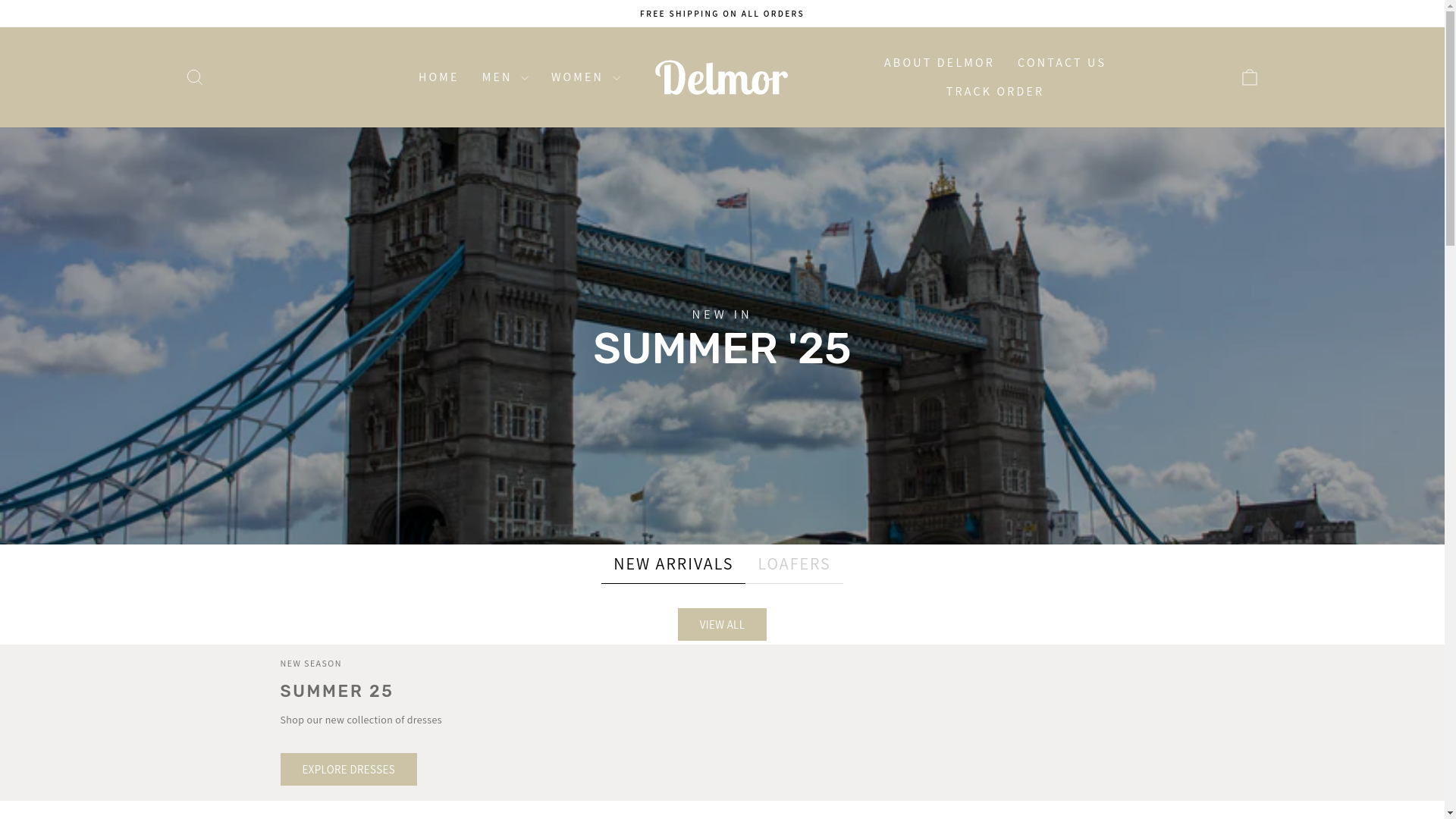 website screenshot of https://delmormode.com/