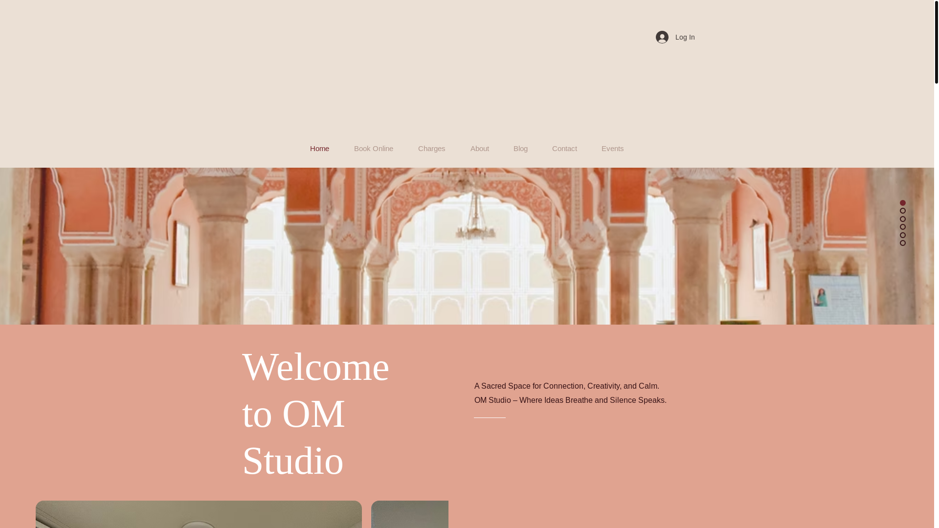 website screenshot of https://omstudiowinterthur.ch/