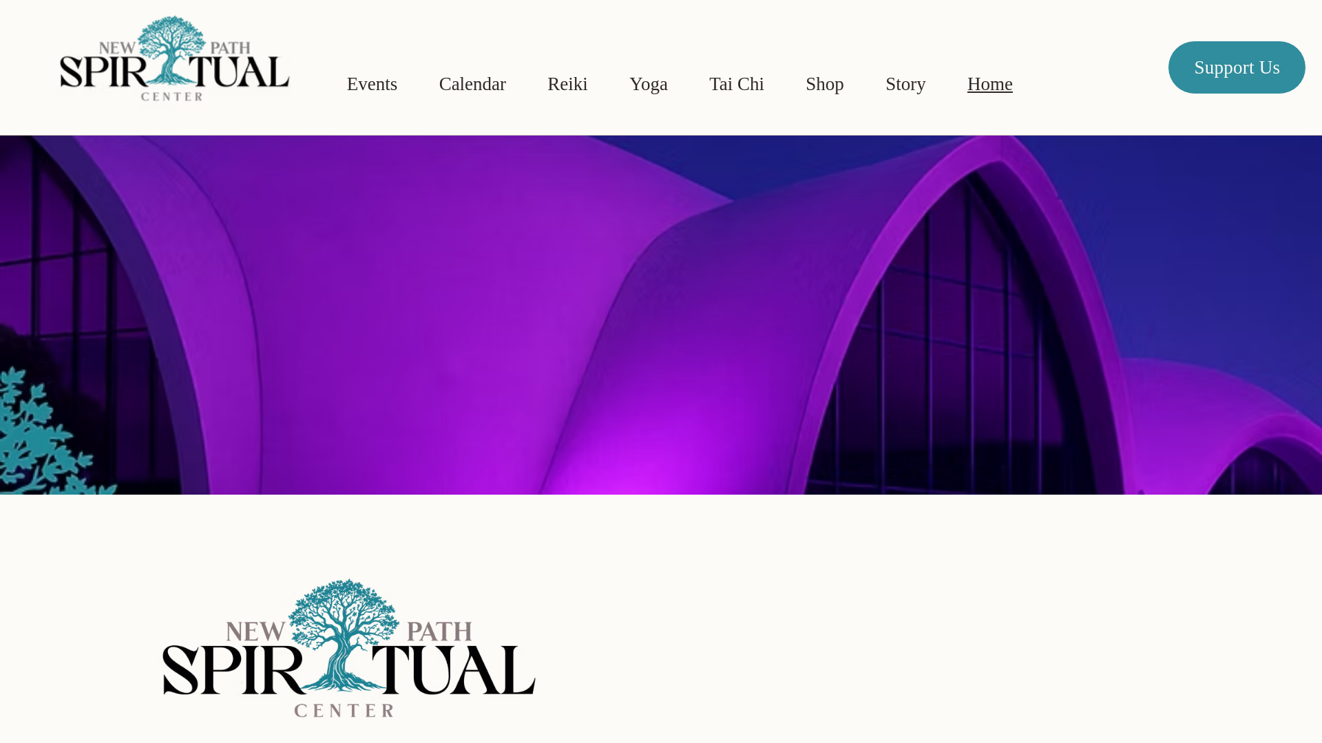 website screenshot of https://spiritualcenterhemet.org