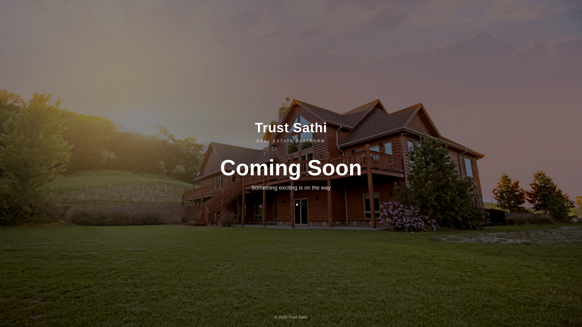 website screenshot of https://trustsathi.com/
