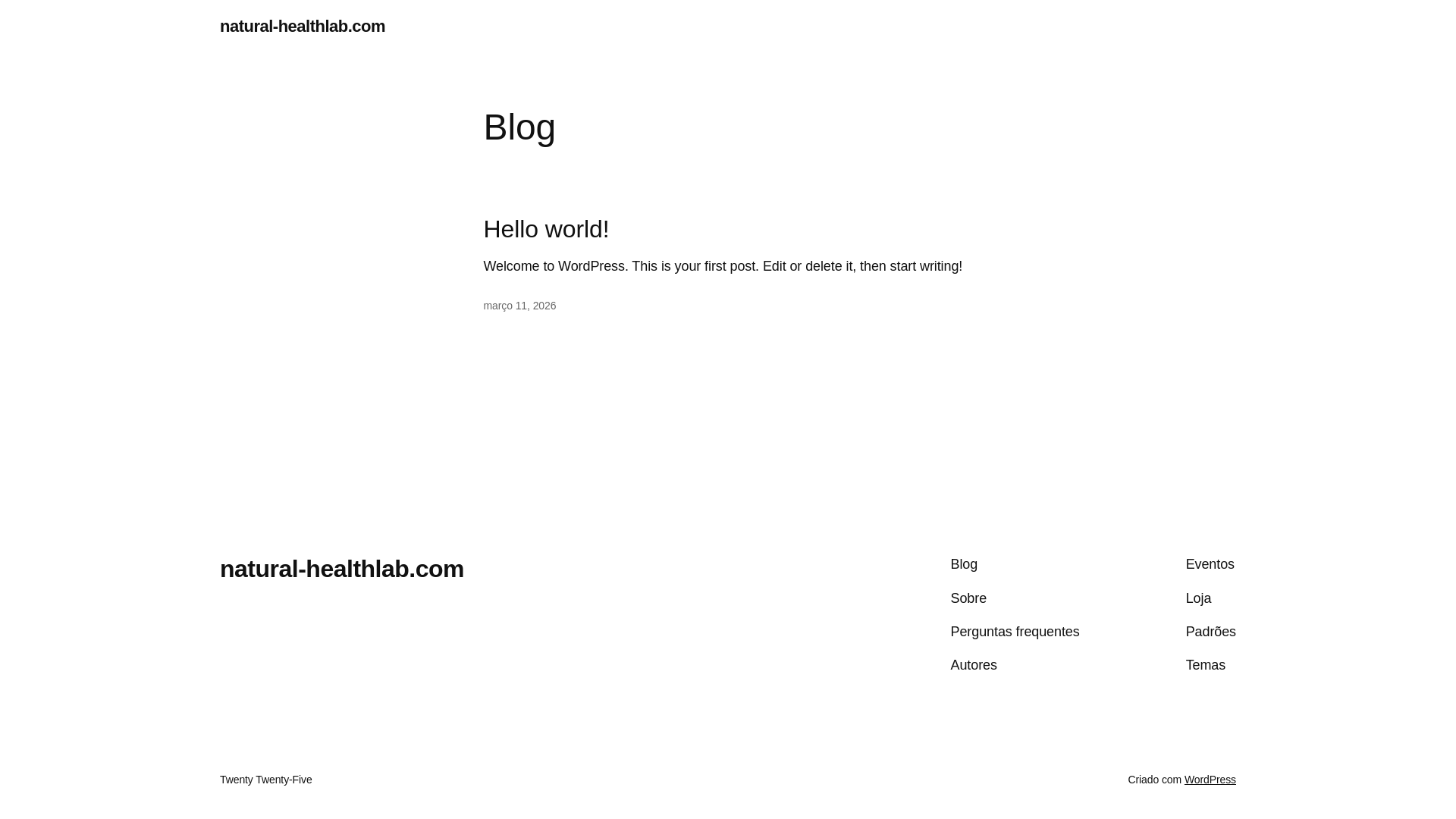 website screenshot of https://natural-healthlab.com/