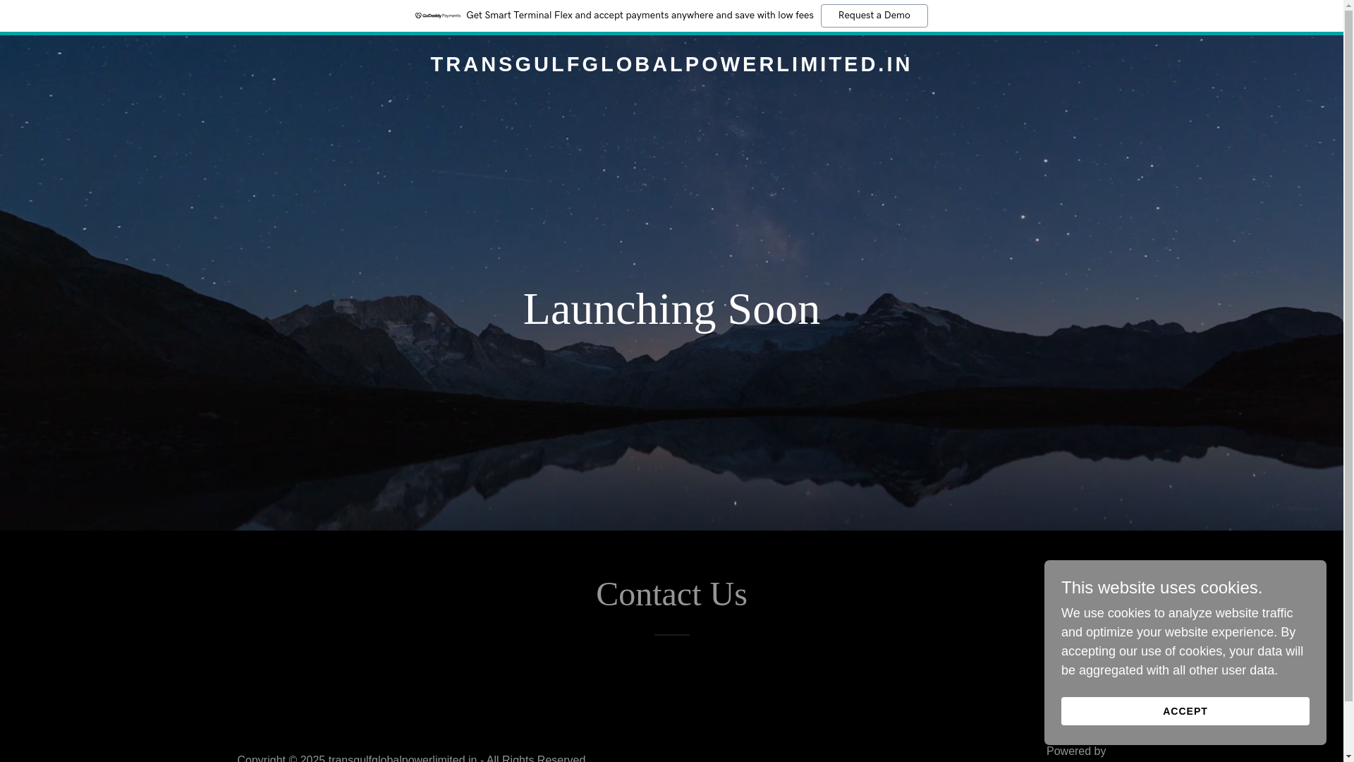 website screenshot of https://transgulfglobalpowerlimited.in/