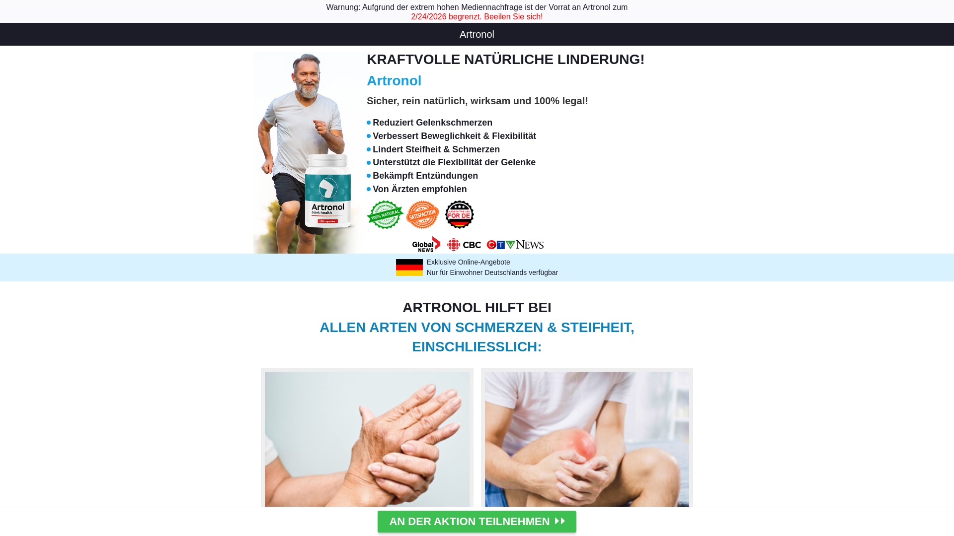 website screenshot of https://artronol.ws/