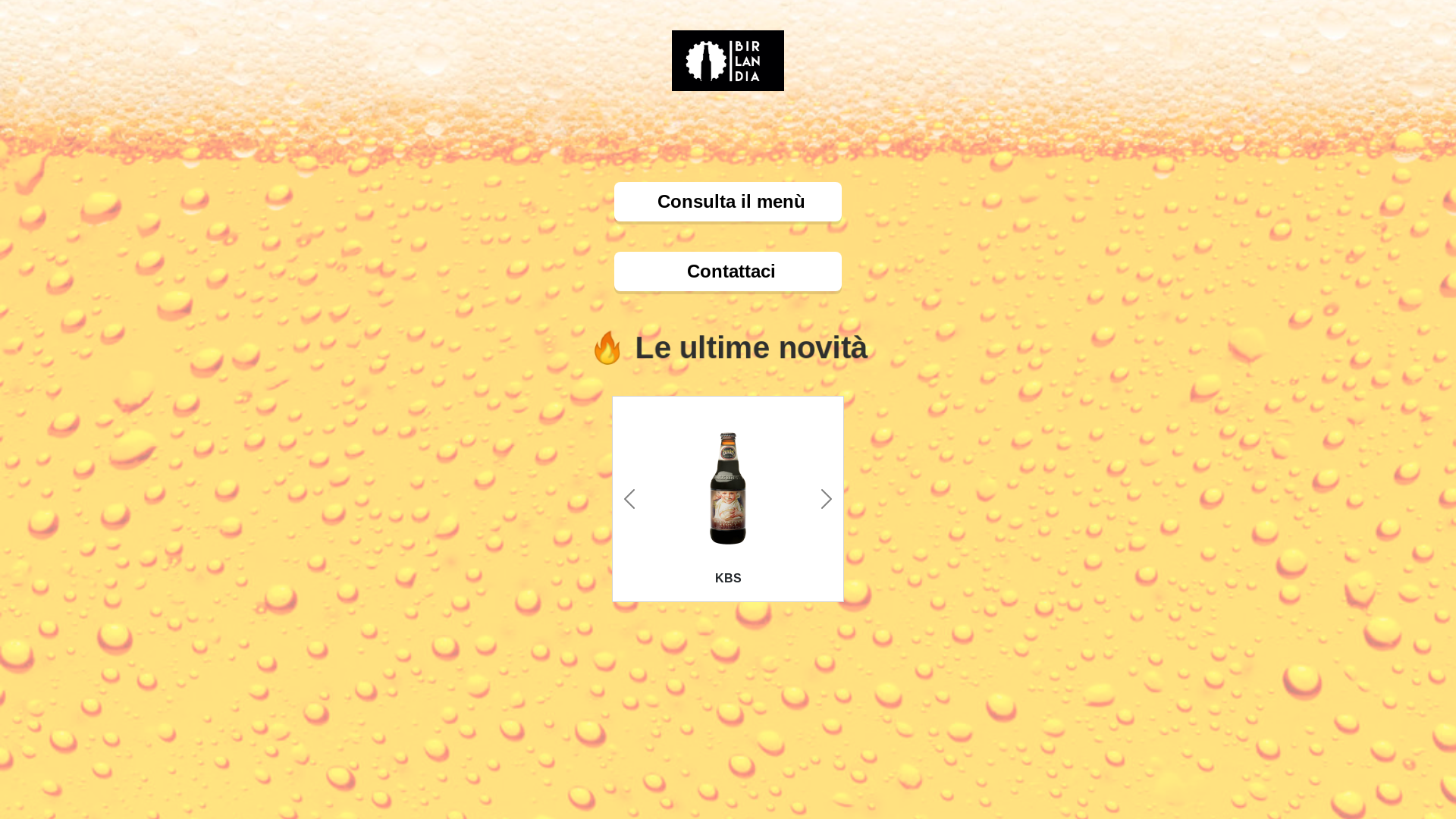 website screenshot of https://birlandia.it/