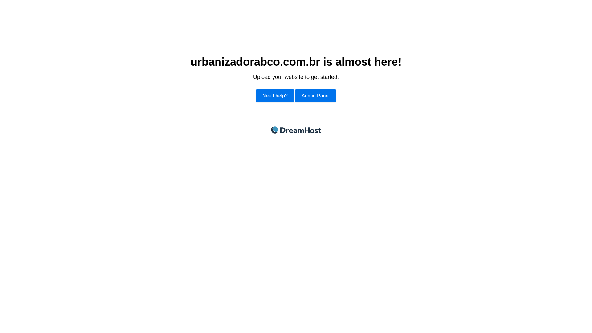 website screenshot of https://urbanizadorabco.com.br/